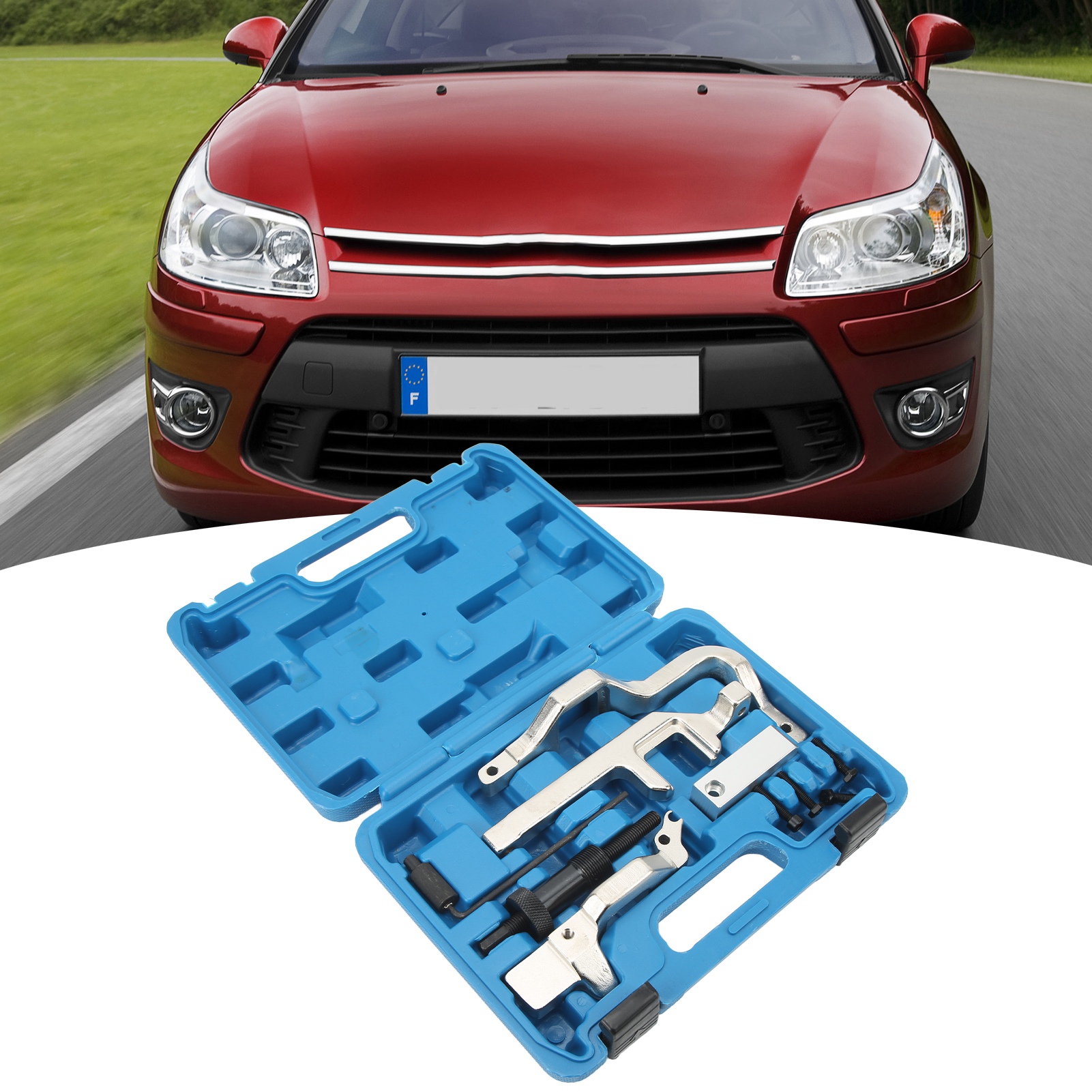 10-teiliger Nockenwellen-einstell- Und Ausrichtungswerkzeugsatz, Kompatibel Mit Bmw N12, N14, Mini Cooper, Citroën Und Peugeot Motoren (lieferung Im Karton). (zusätzliches Gewicht)