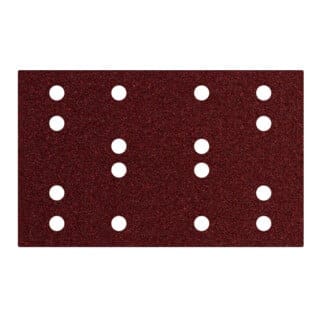 Haftschleifblätter 80 x 133 mm, p 100, 16 Löcher, mit Kletthaftung (sra) (635193000) - Metabo