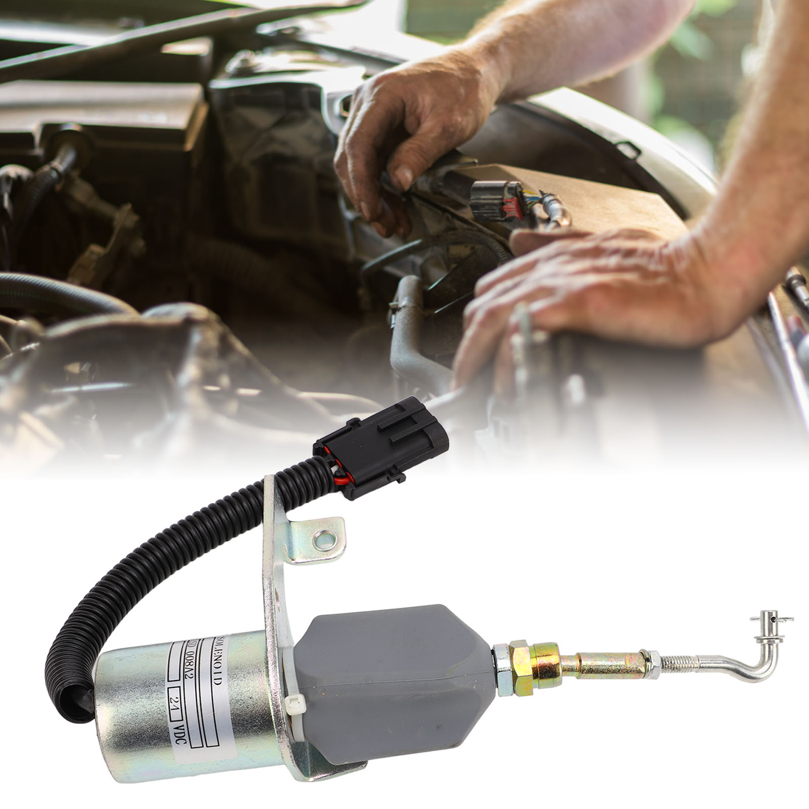 Das Brennschneid-magnetventil 3974947 Ist Für Deutz Bosch Rsv Dc24v Geeignet.