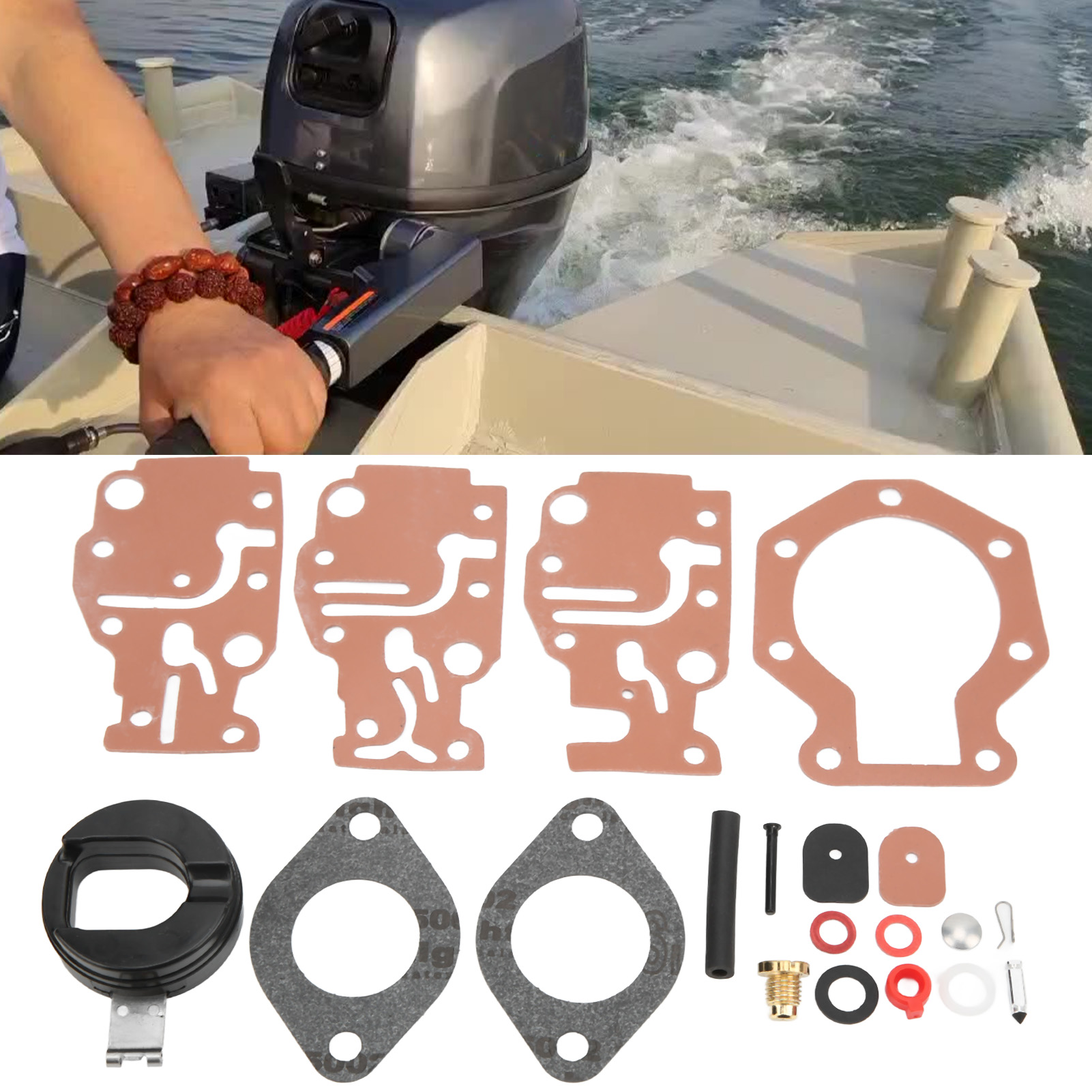 Vergaser-reparatursatz Für Johnson Evinrude 6 8 9.9 15 20 Ps 0439073