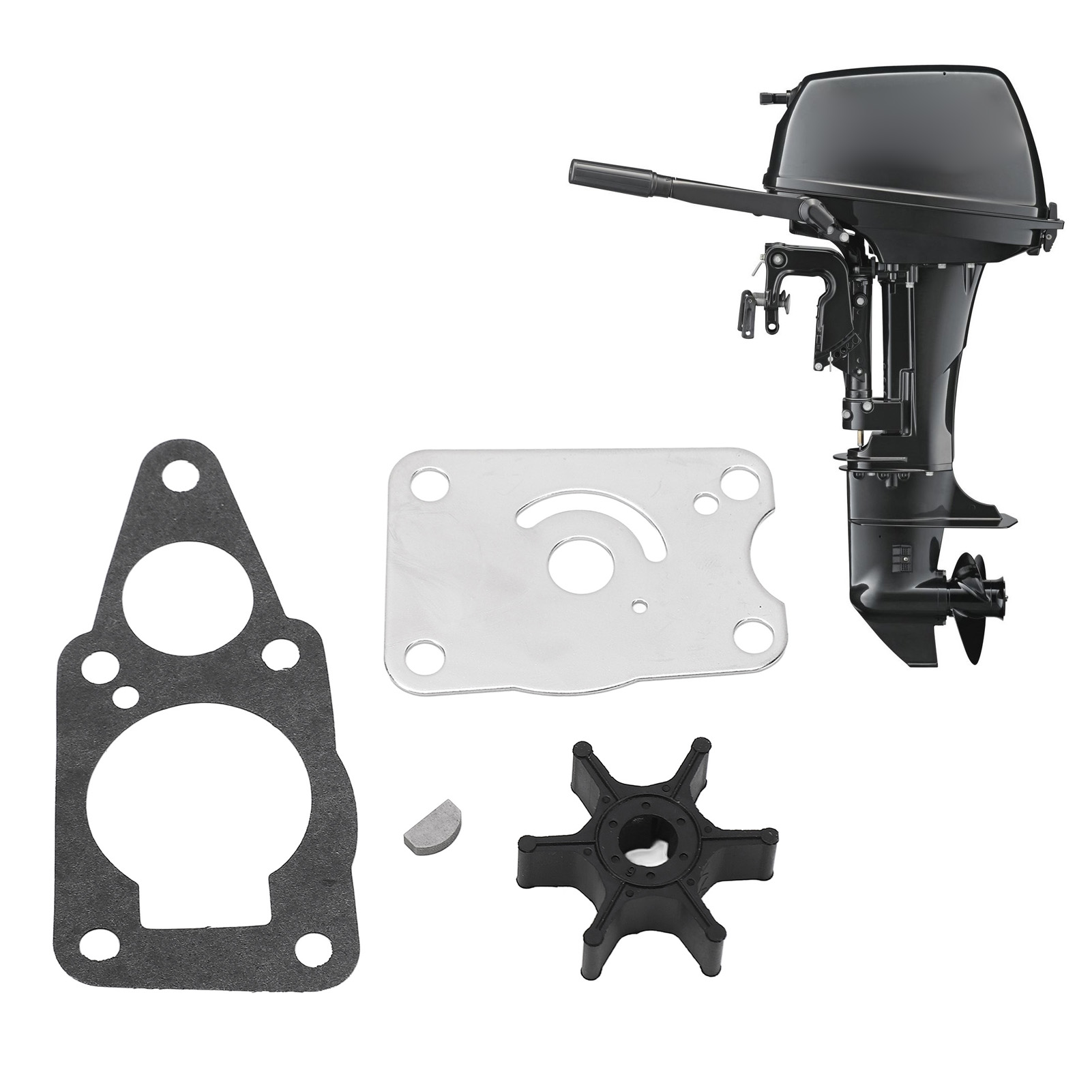 Wasserpumpen-turbinen-reparatursatz Für Suzuki 4 Ps Und 5 Ps 2-takt-außenbordmotoren (teilenummer 17400-98652)