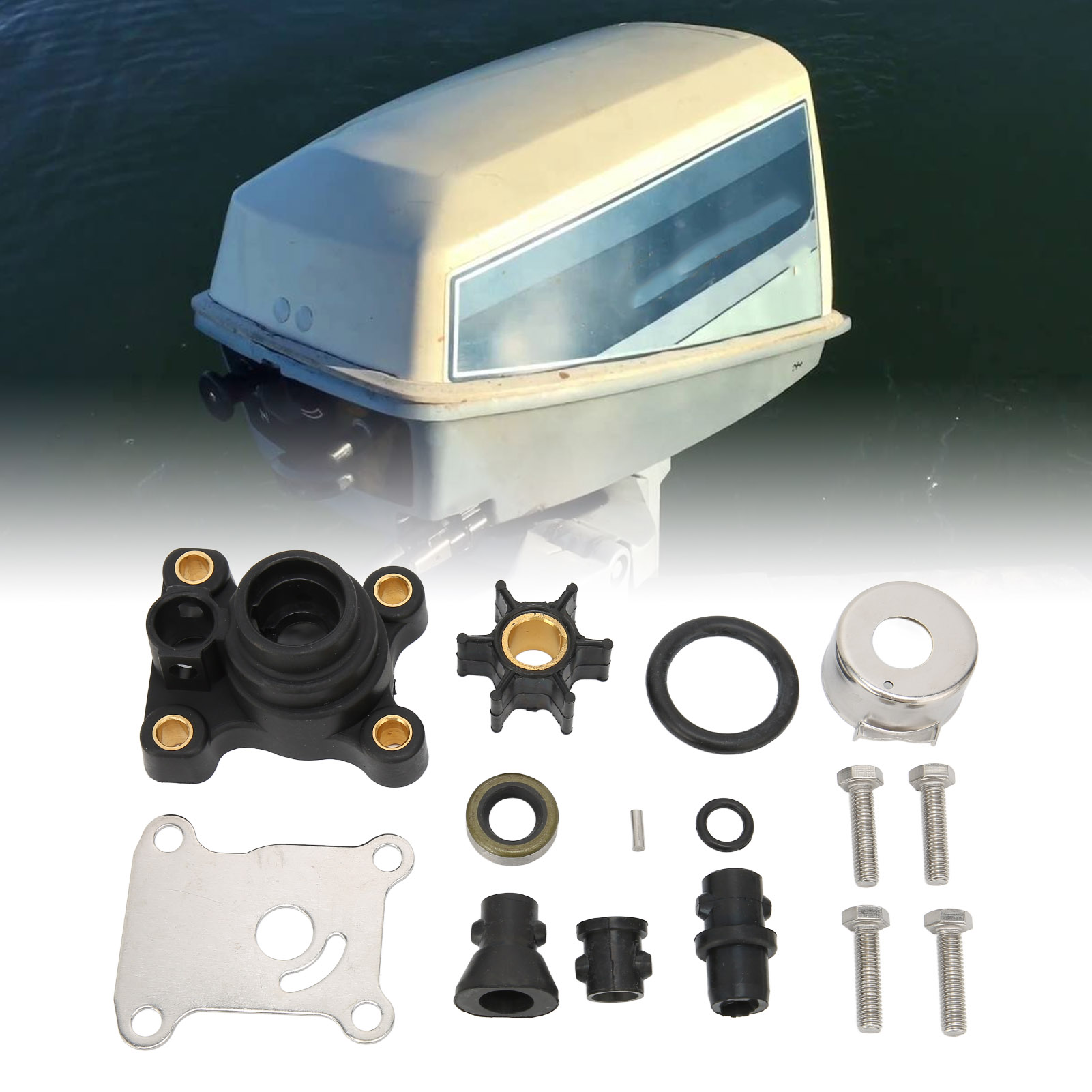 Johnson Evinrude 9,9 Ps 15 Ps Wasserpumpen-turbinen-kit