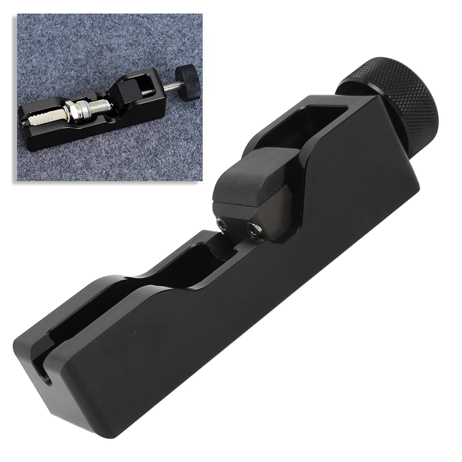 Das Zündkerzenabstandsmessgerät Ist Mit Den Meisten 10-mm-, 12-mm-, 14-mm- Und 16-mm-zündkerzen Kompatibel (xlb-1042-bk).