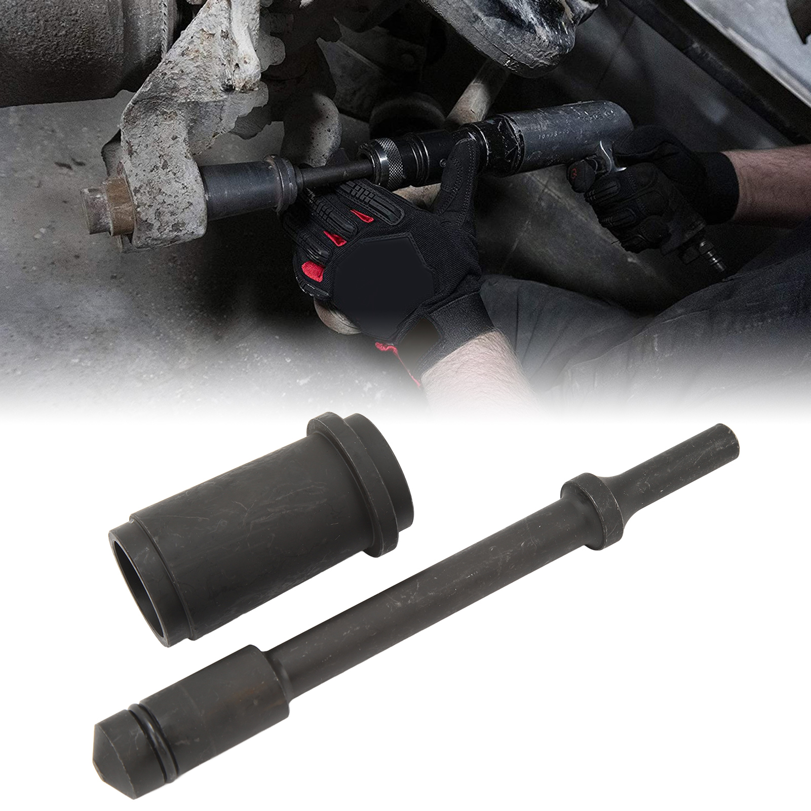 Kurzer Schraubendreher Für Ankerbuchsen Zum Aus- Und Einbau Von Pneumatischen Steckverbindungsaktuatoren, 1-3/8" Ankerbuchsen, 7" Ankerbolzen, Geeignet Für Lkws Und Anhänger, 29450.
