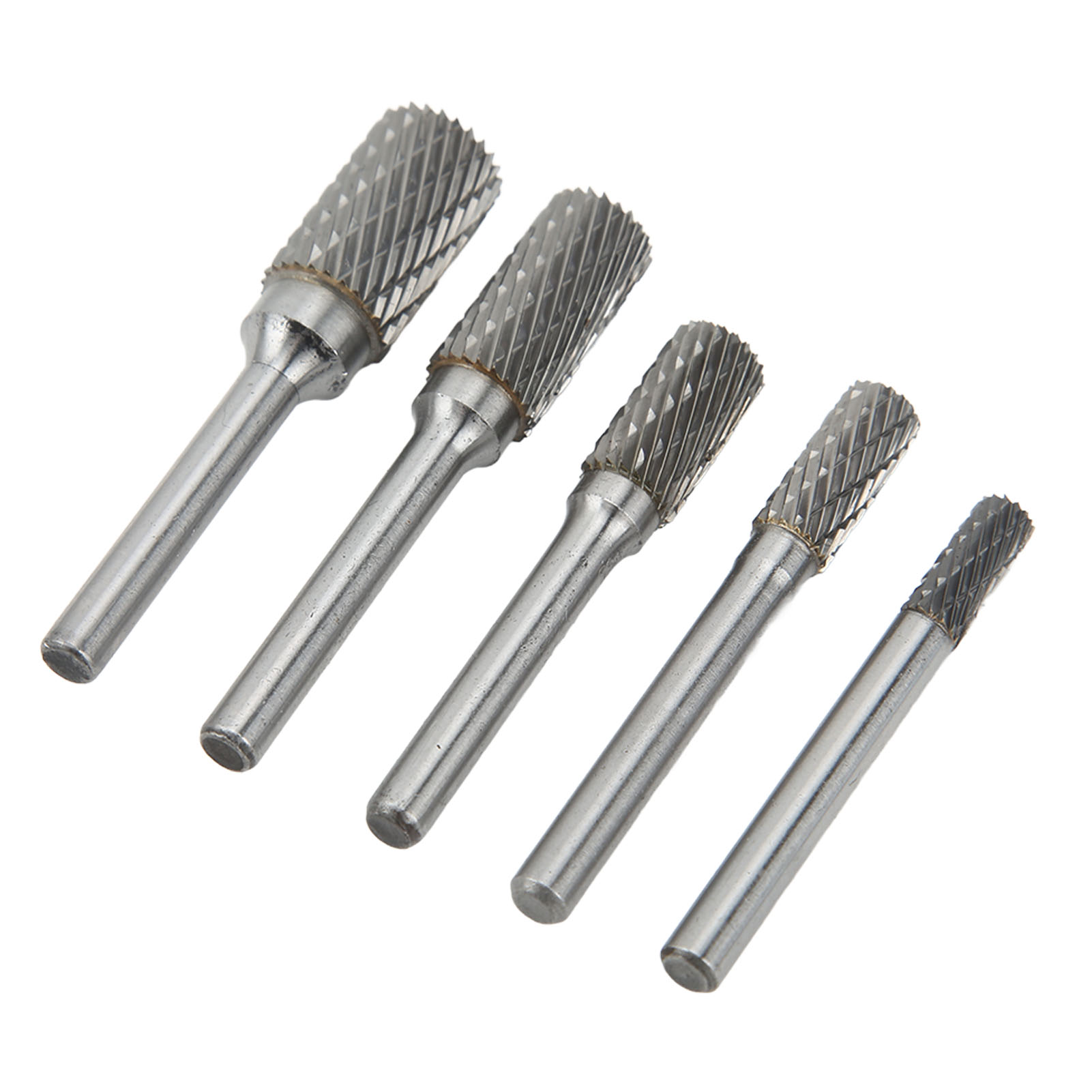 Satz A-typ Doppelnut-hartmetall-rotationsfeilen, 6 Mm Durchmesser Griff, Geeignet Für Das Oberflächenschleifen In Der Luft- Und Raumfahrt, Der Automobilindustrie Und Der Schifffahrt.
