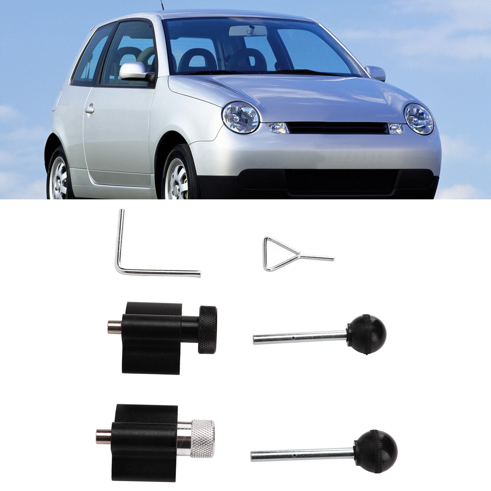 6-teiliger Werkzeugsatz Für Die Steuerzeiten Von Dieselmotoren (kurbelwelle Und Nockenwelle), Kompatibel Mit Volkswagen Audi 1.2, 1.4, 1.9 Und 2.0 Tdi Pd