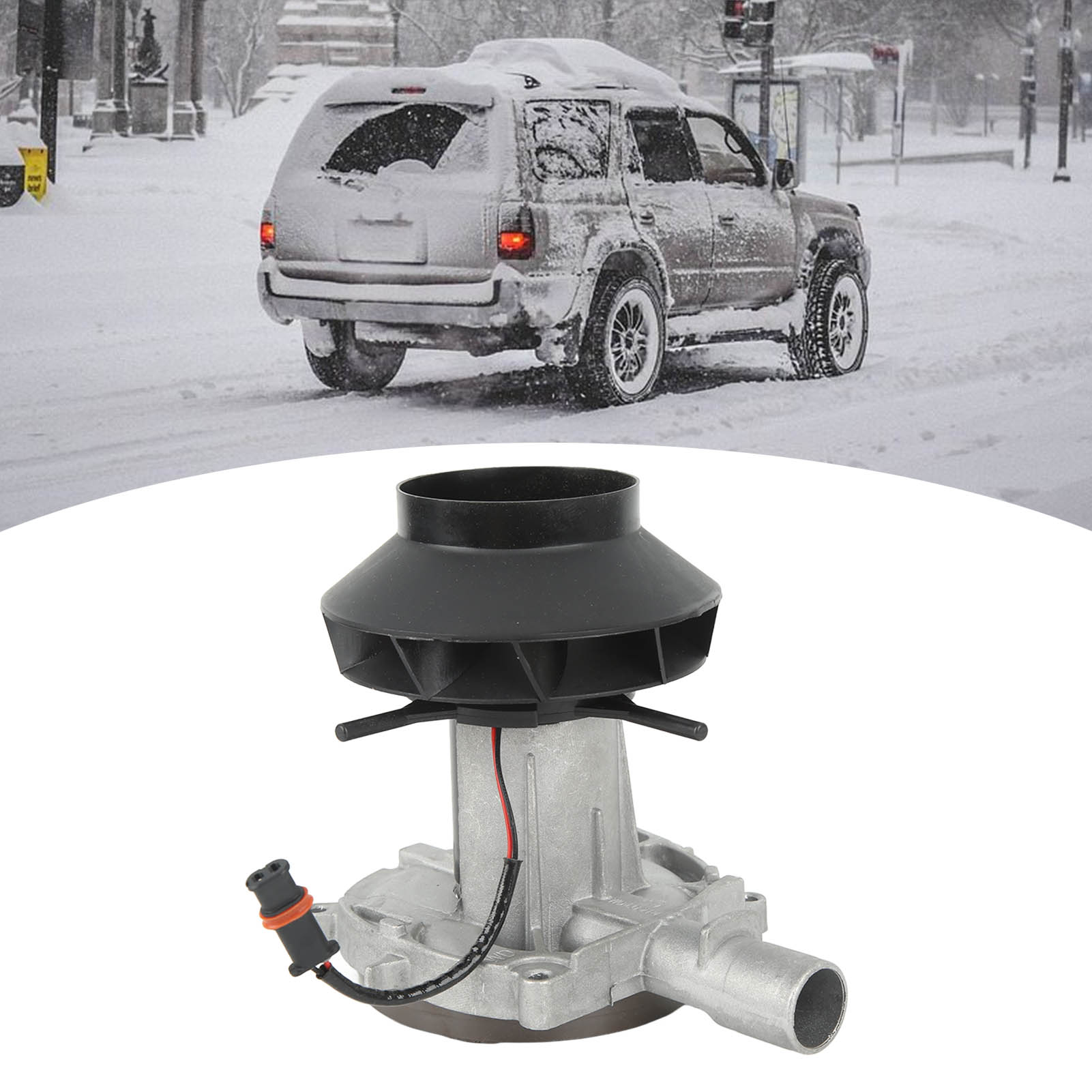 12-v-5-kw-lüfter Mit Wasserdichtem Stecker, Standheizungs-lüftereinheit, Motorstartzubehör, Lüfterturbine, Kompatibel Mit Webasto/eberspäche/airtronic