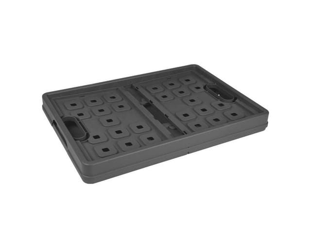 Klappbox the flap-line Square 54 x 26,5 x 38 cm (b x h x t) 46l Kunststoff schwarz