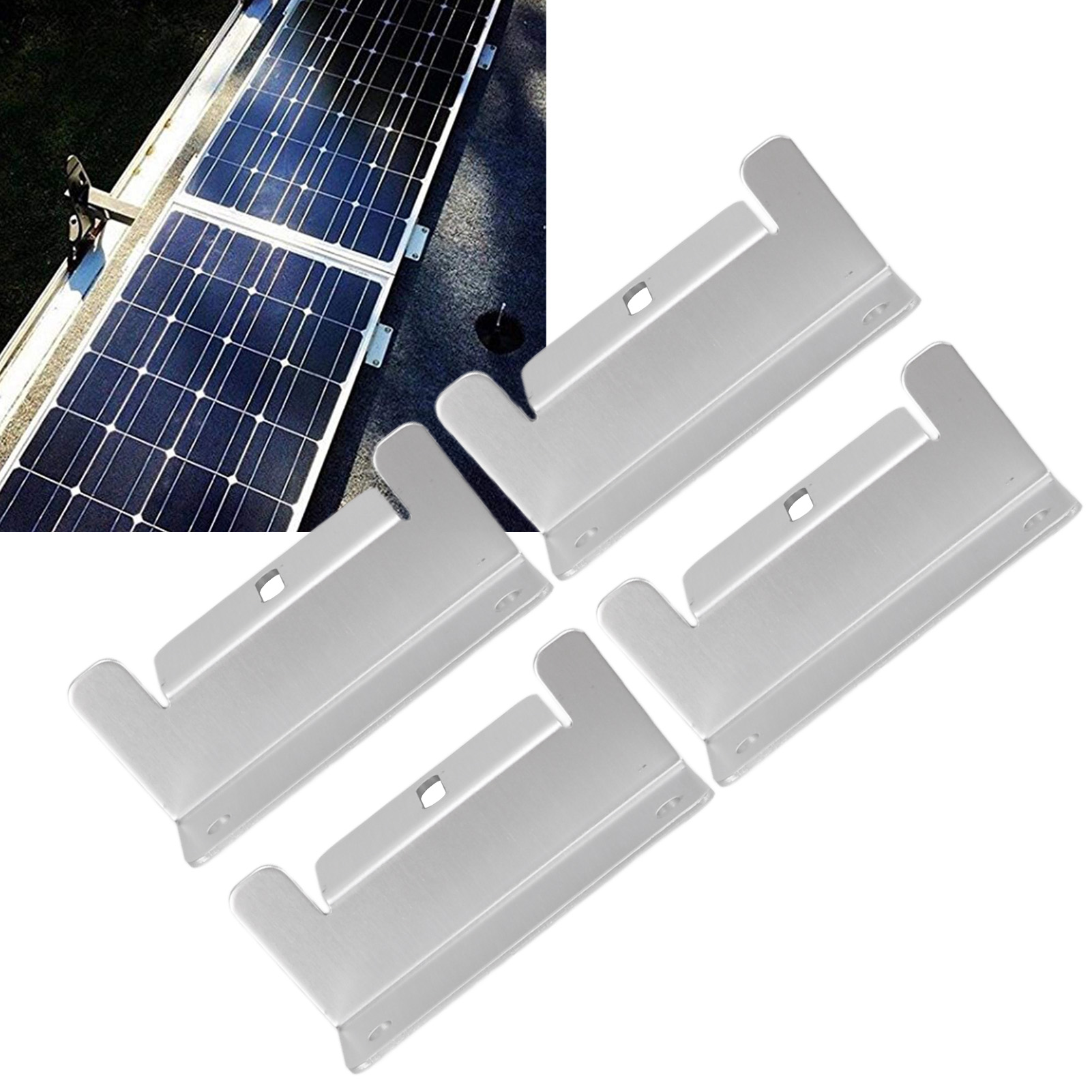 Sätze Z-förmiger Aluminiumlegierungsrahmen Zur Montage Von Solarmodulen Auf Wohnmobilen Und Yachten (cp-0654)