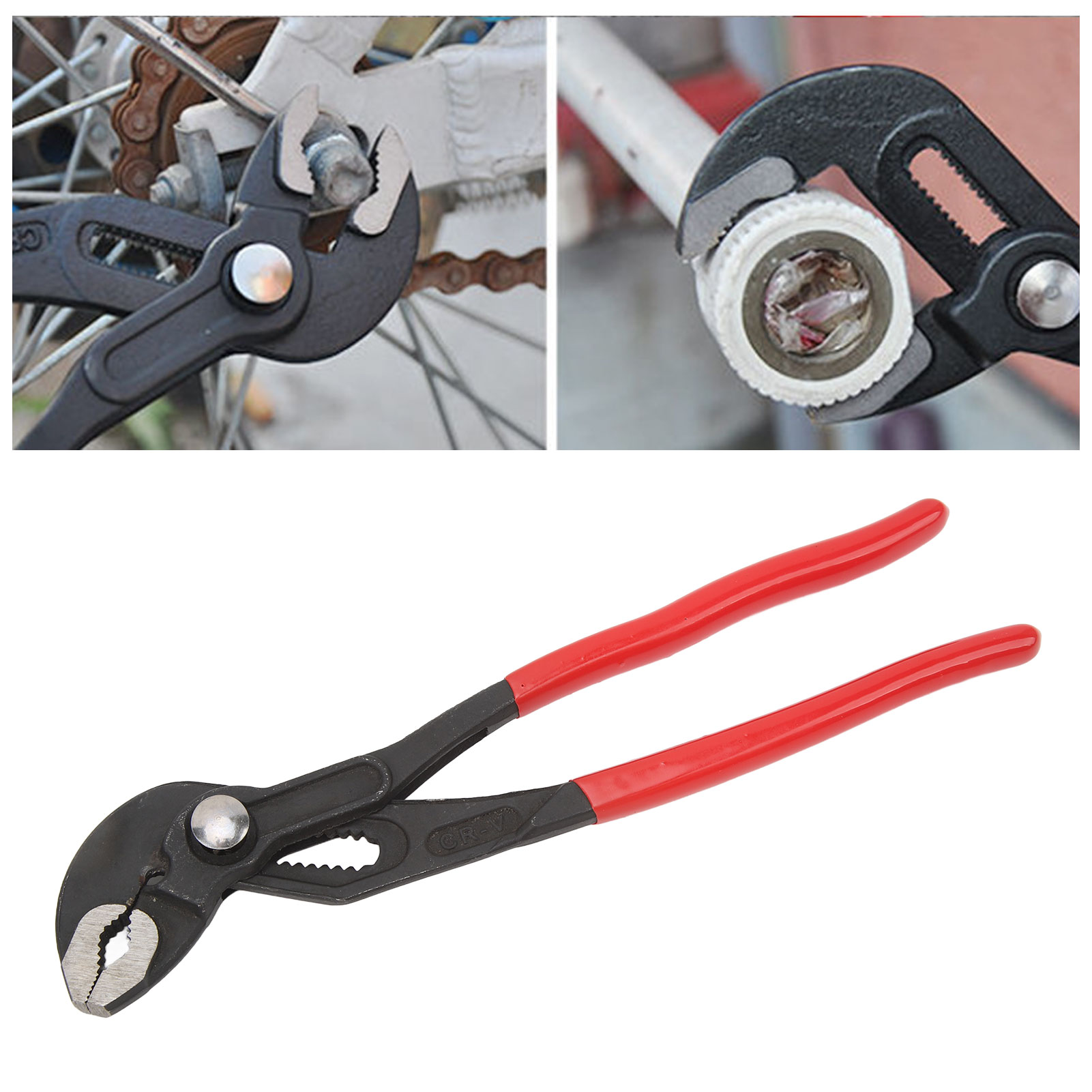 Die Verstellbare Mehrzweckzange Aus Chrom-vanadium-stahl Eignet Sich Zur Reparatur Von Leitungen An Kraftfahrzeug-verbrennungsmotoren Usw. (7")