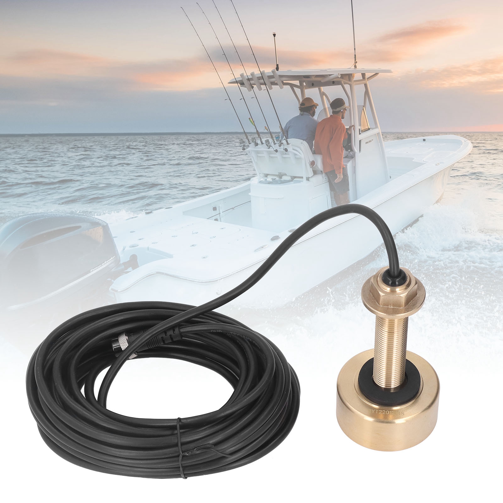 Echo-detektor, Fischfinder-sensor, Wassertemperatursensor, 3-polig, 10 M (a-td25)