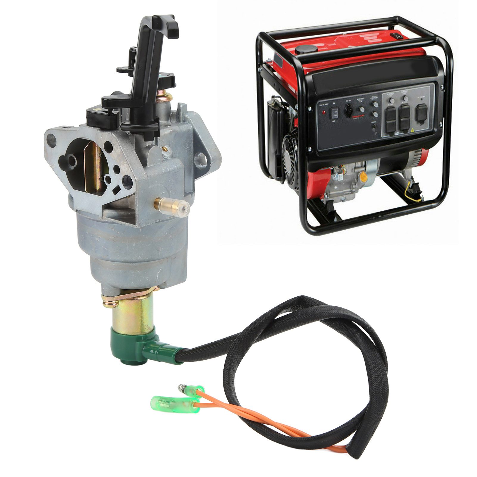 Huayi 5kw, 6kw, 8kw, 188f Generatorvergaser, Geeignet Für 13 Ps Generatoren Ec6500, Ec4500, Spg6500, Gx390.