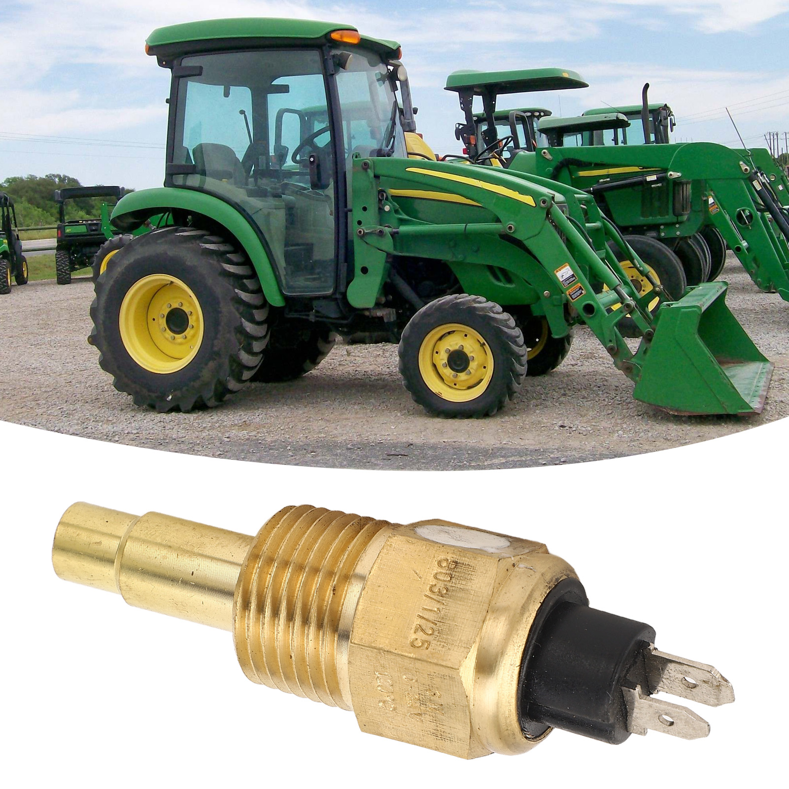 Der Wassertemperatursensor Az35440 Ist Für Die Motoren John Deere 4239d Und 4239t Geeignet.
