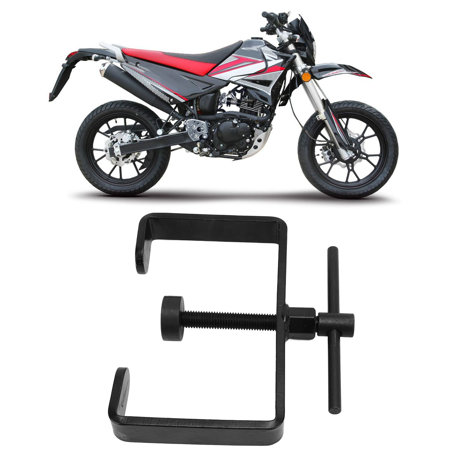 Motorradkupplungsscheiben-befestigungswerkzeug 125–155 Mm, Kupplungsfederkompressor