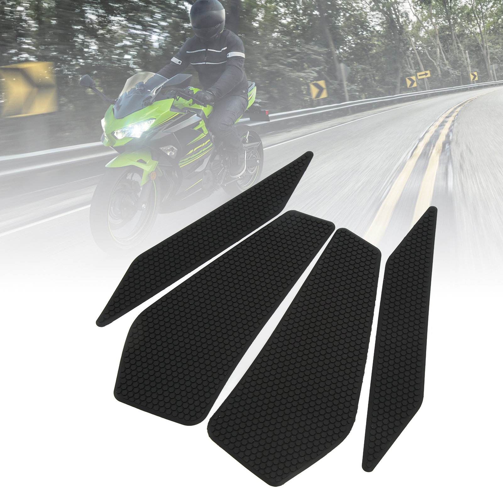 Rutschfester/wärmeisolierender Aufkleber Für Den Kraftstofftank Des Motorrads Kawasaki Ninja400 (2018–2021).