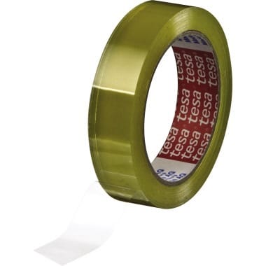 Tesa - Transparentes PVC-Folienverpackungsband 4204, 66 m x 19 mm