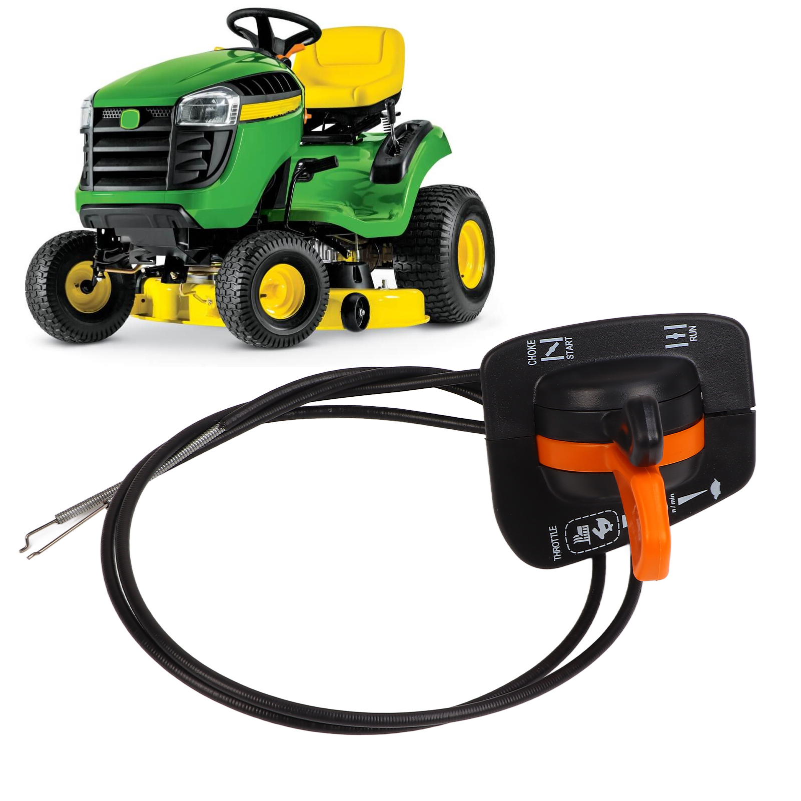 Der Gaszug Ist Geeignet Für John Deere 125 135 145 155c Gy20948 (teilenummer: Lx0241).