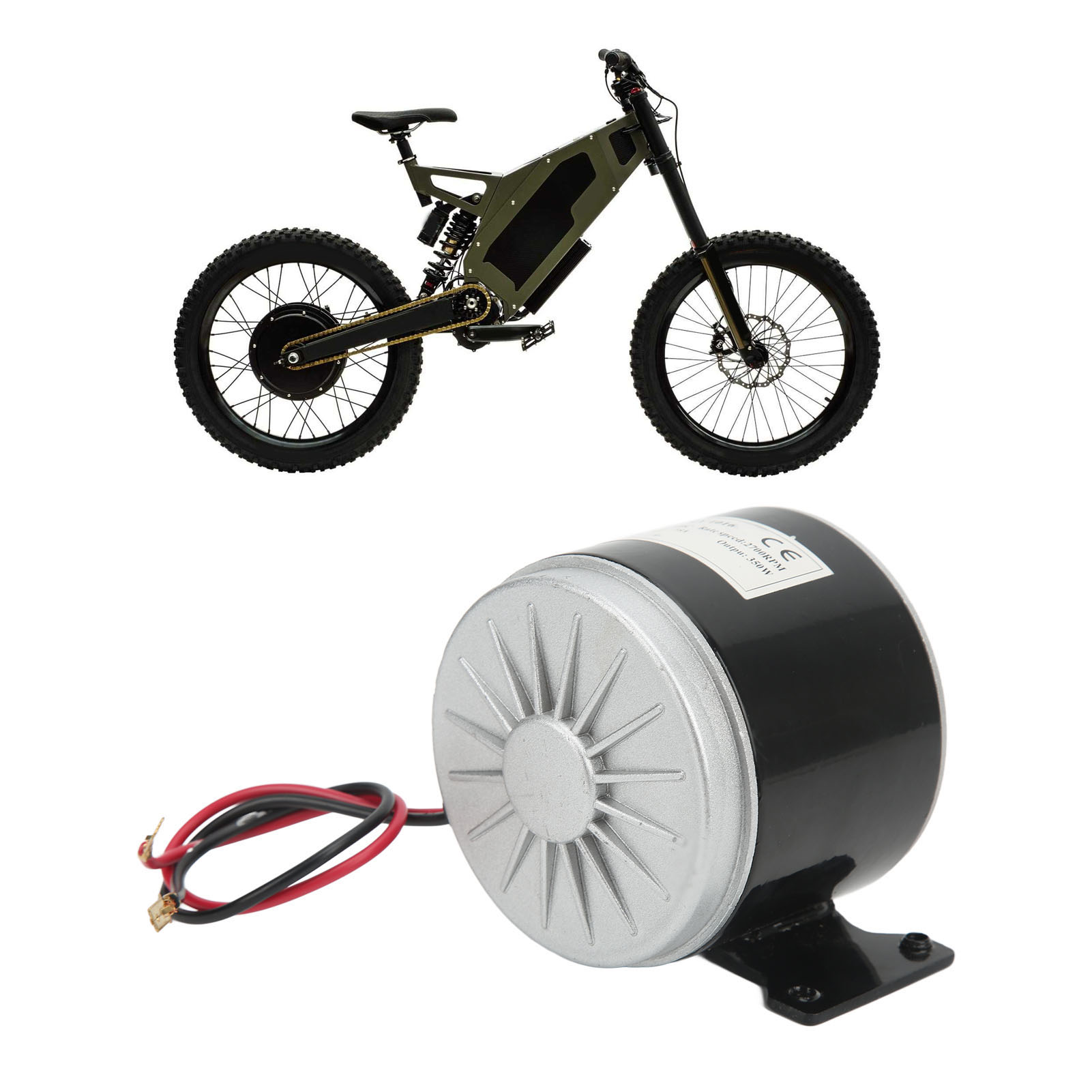 Der Xiangying 12v 350w Hochgeschwindigkeitsmotor Eignet Sich Für Roller, Mini-elektromotorräder Und Elektrofahrräder (übergewichtig).