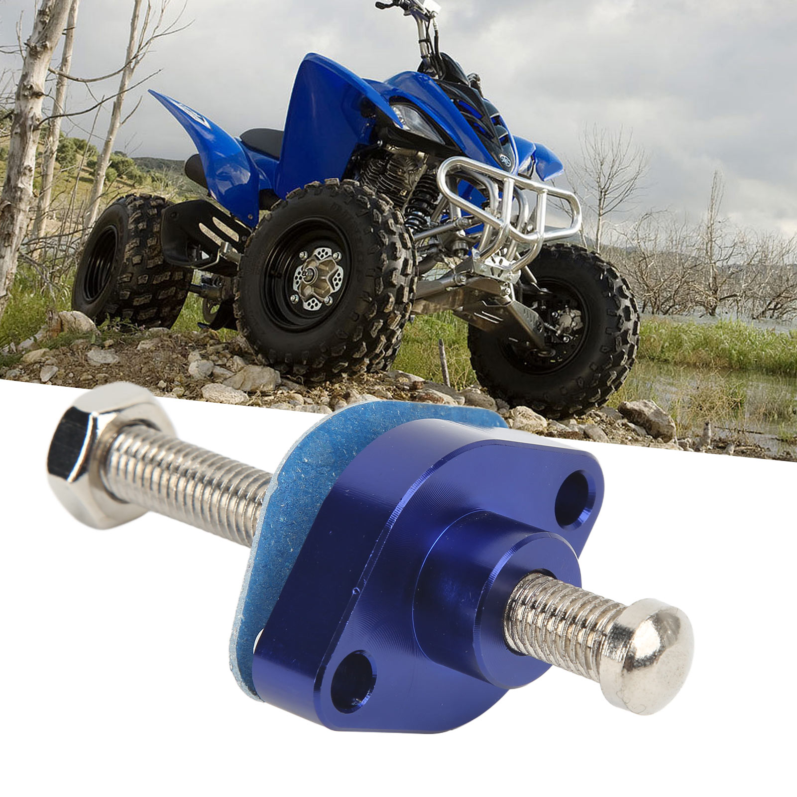 Manueller Steuerkettenspanner 31g-12210-01-00 Für Yamaha Warrior 350 Yfm350x Quad (1987–2004), Blau