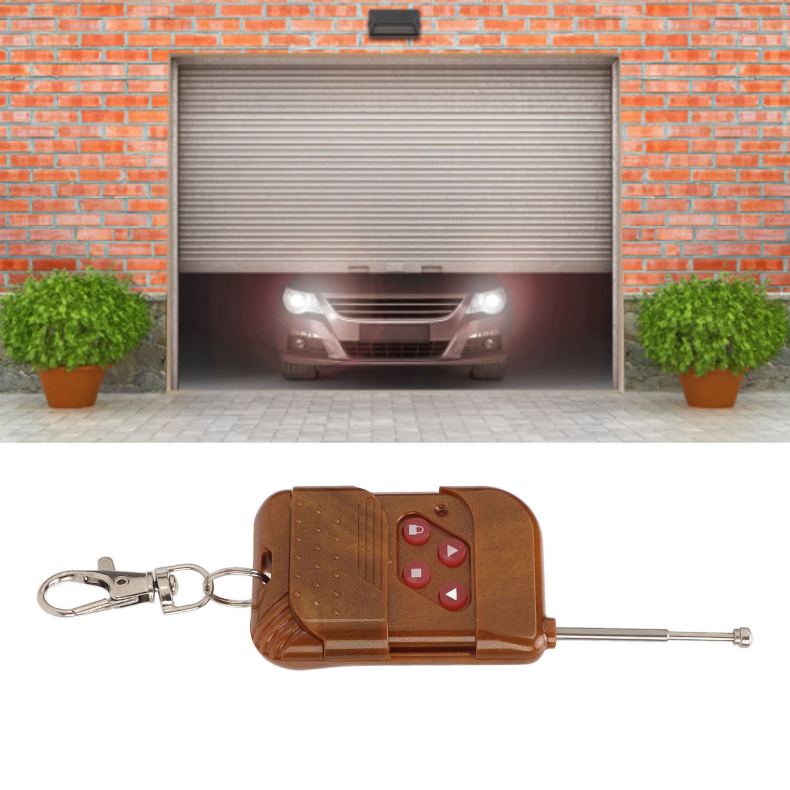 Kabellose Fernbedienung Mit Lernfunktion Für Elektrofahrzeuge, Garagentore, Led-leuchten Usw. (mit Eingebauter Batterie)