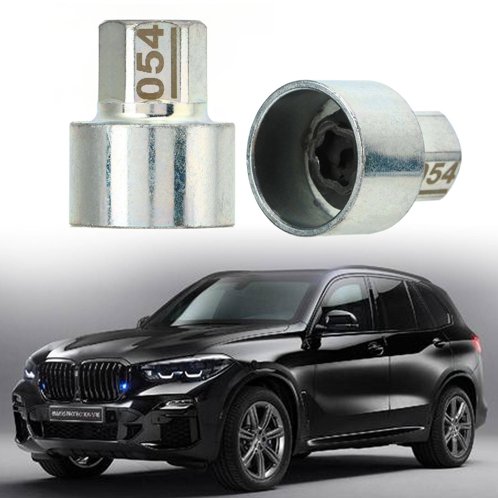 Diebstahlsichere Stecknuss Für Radbolzen Und Radbolzen-entfernungswerkzeug, Kompatibel Mit Bmw 1er/3er/5er/6er/7er Reihe, X4, X5, X6, Z4 ( ) 054