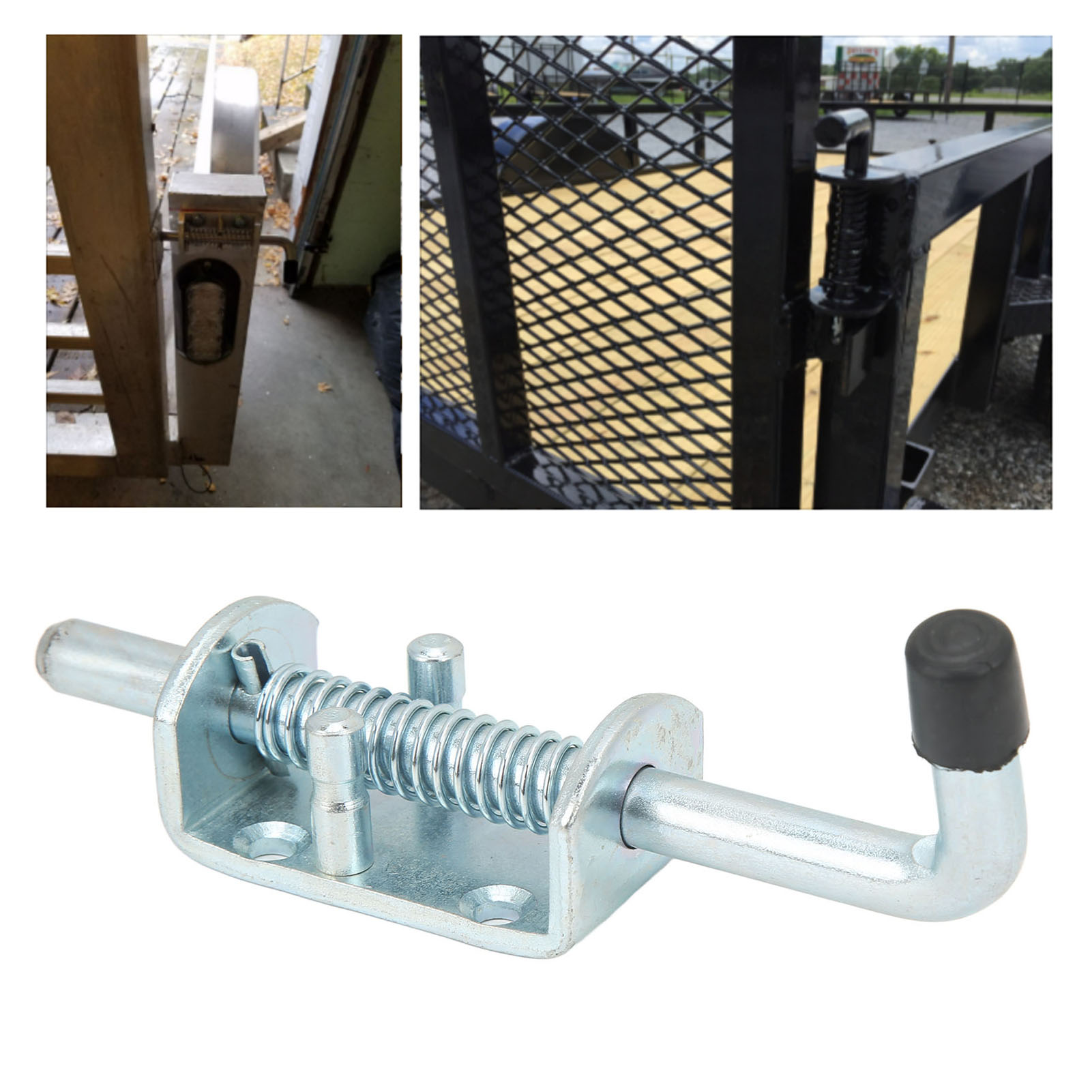 171 Mm X 12 Mm Verzinkter Kohlenstoffstahl-schließzylinder Mit Federbelasteter Falle Für Anhänger Und Wohnmobile Sowie Federbelasteten Stiften