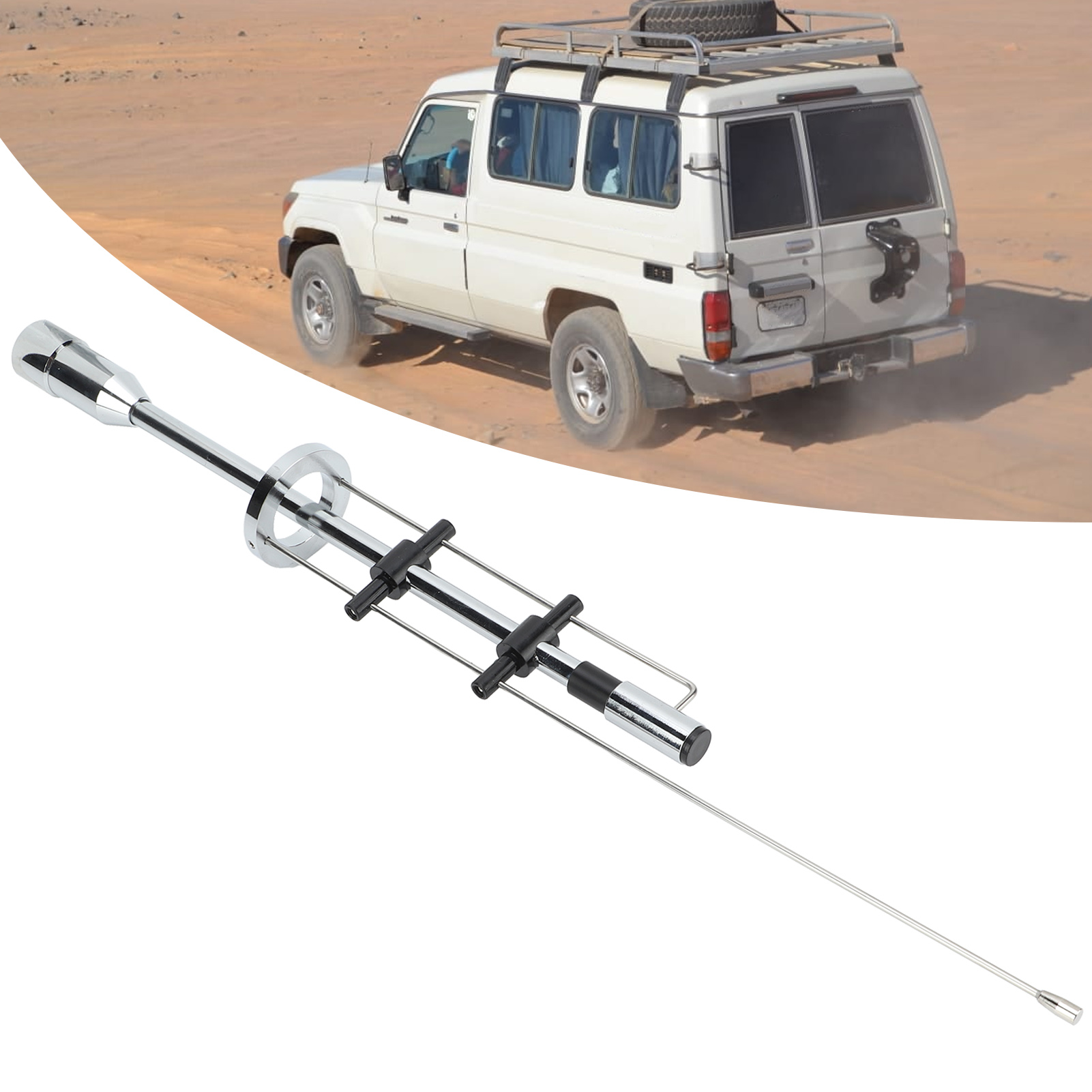 Cbc-435 Fahrzeugantenne, Uhf/vhf 145/435 Mhz, Dualband, Für Outdoor-walkie-talkies.