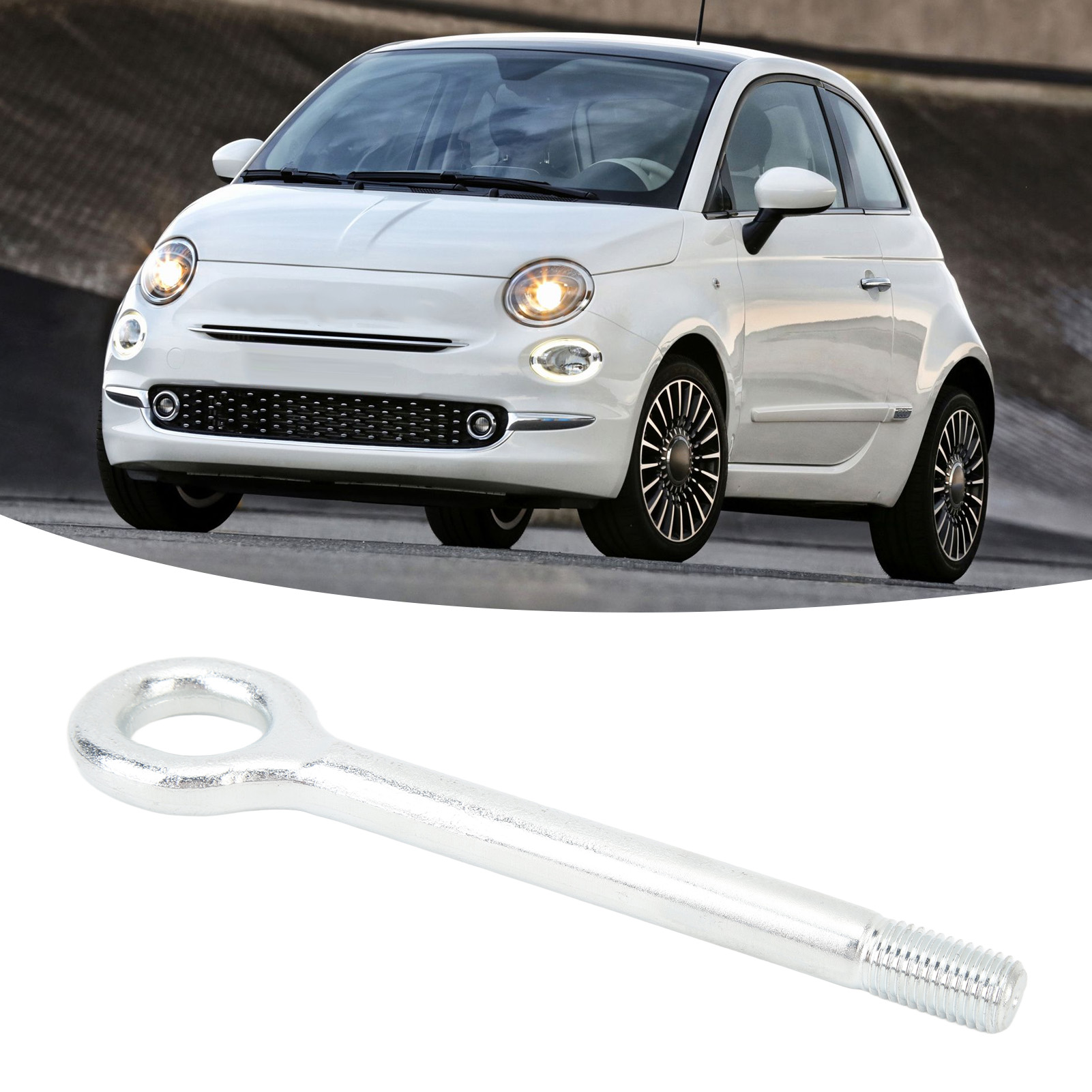 Anhängerkupplung 51798113 Kompatibel Mit Fiat 500, 500c, 500l Und 500x