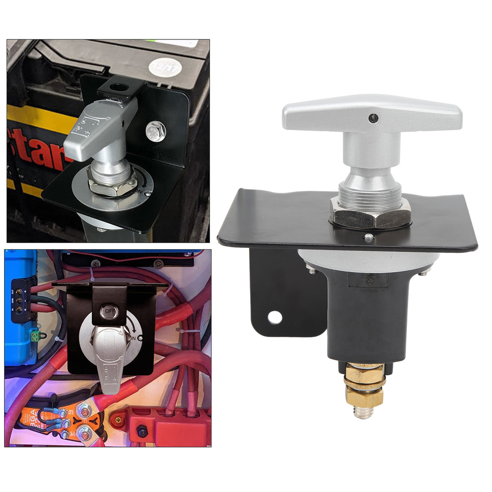 12v-48v Batterie-ein/aus-schalter Mit Verriegelungsplatte, Ersatzteil 20247, Batterie-aus-ein-schalter Geeignet Für Autos, Fahrzeuge, Wohnmobile Und Boote (xl-0183)
