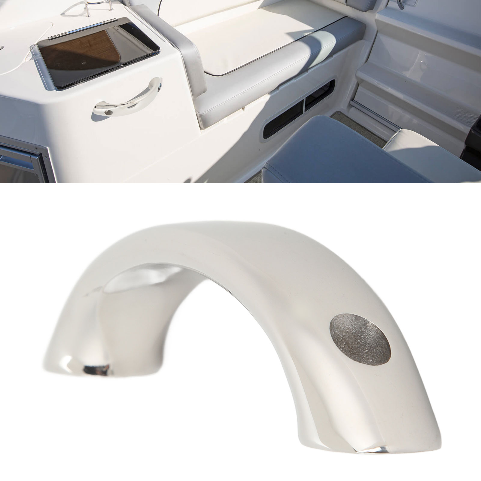 Griffe Und Haltegriffe Aus Seewasserbeständigem Edelstahl 316 Mit 170-mm-durchgangsloch, Beschläge Aus Seewasserbeständigem Stahl, Geeignet Für Boote, Yachten Und Wohnmobile.