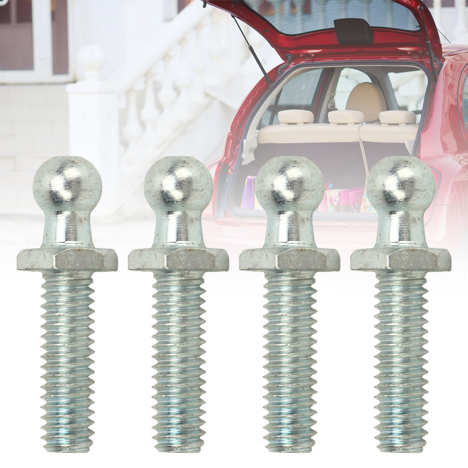 4 X 10mm Kugelkopfschrauben Für Kfz-federbeine Mit Schrauben, 5/16-18 Gewinde, 1 Zoll.