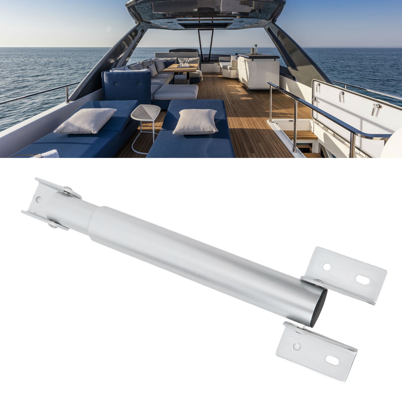 Teleskopierbares Schreibtischstützrohr Aus Aluminiumlegierung, Geeignet Für Yachten (wohnmobile) (9966aal)