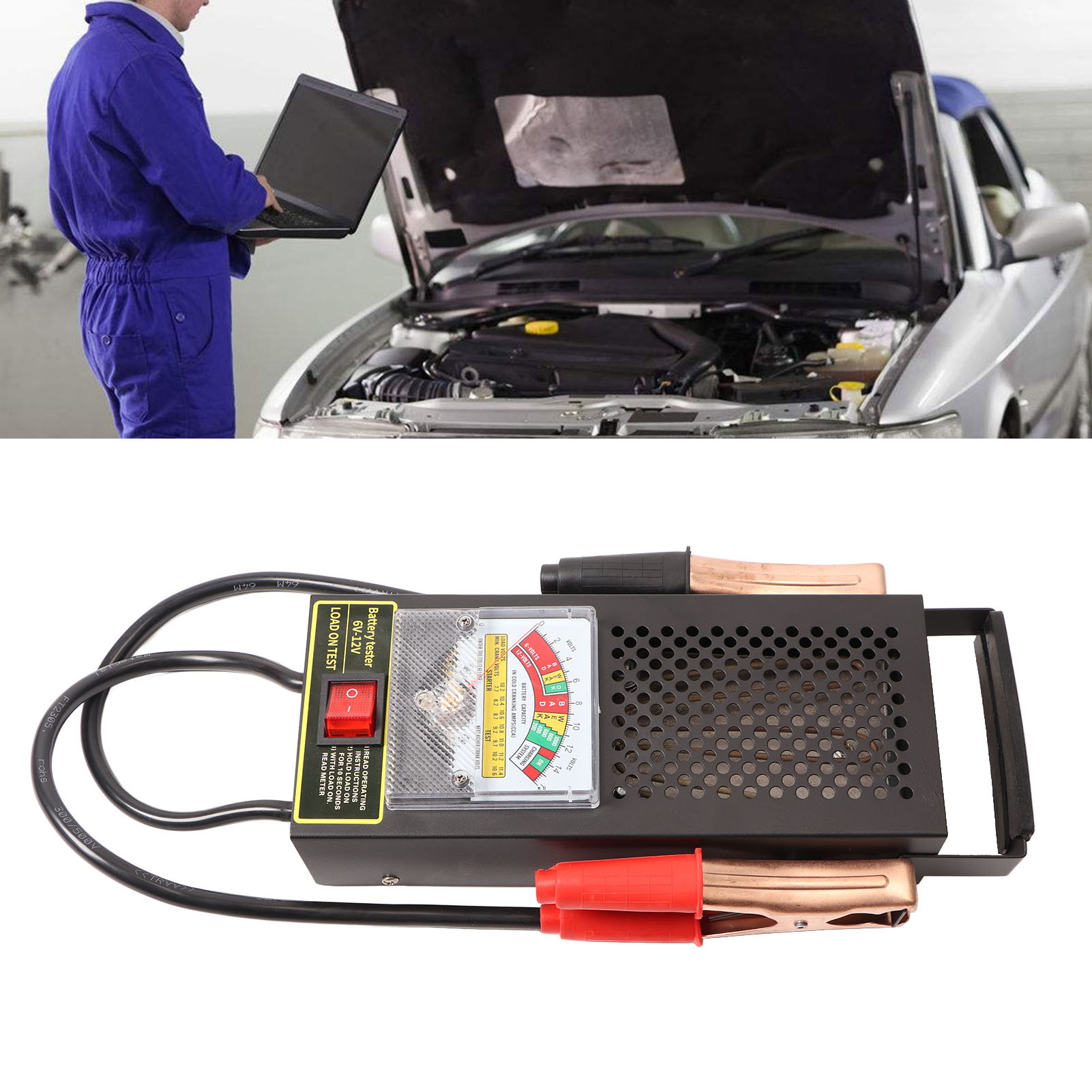 (exklusiver Mx-vertriebspartner In Mexiko) Hochpräziser Batterietester Für Pkw Und Elektrofahrzeuge, 6v-12v Entladetester