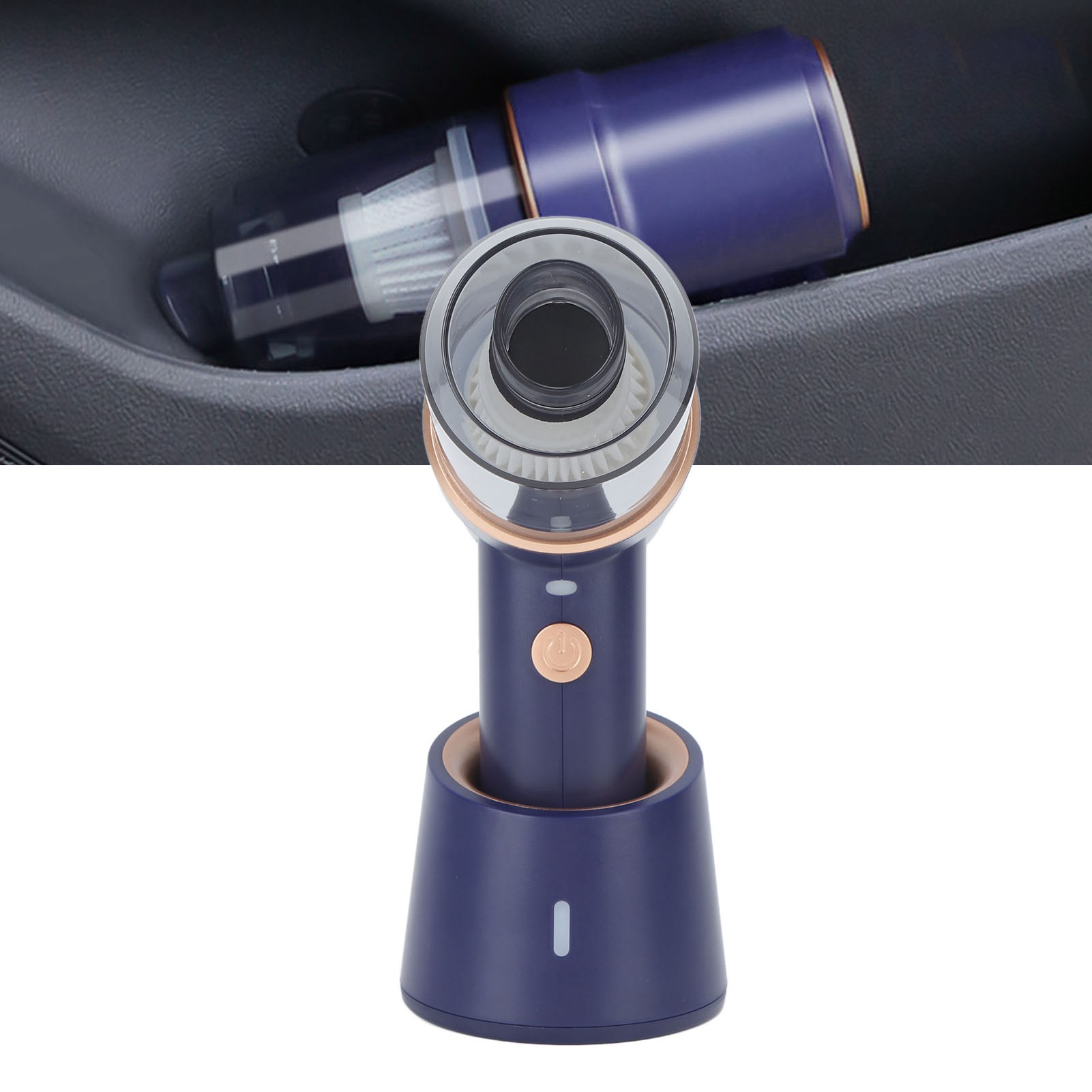 (video Verfügbar) Mini-akku-staubsauger Für Auto, Haushalt Und Büro (mit Eingebautem Akku) Mit Ladestation (referenz: F117-cg)