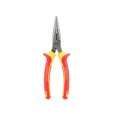 Stanley - Werkzeug - VDE-Spitzzange gerade, Länge 20 cm 0-84-007