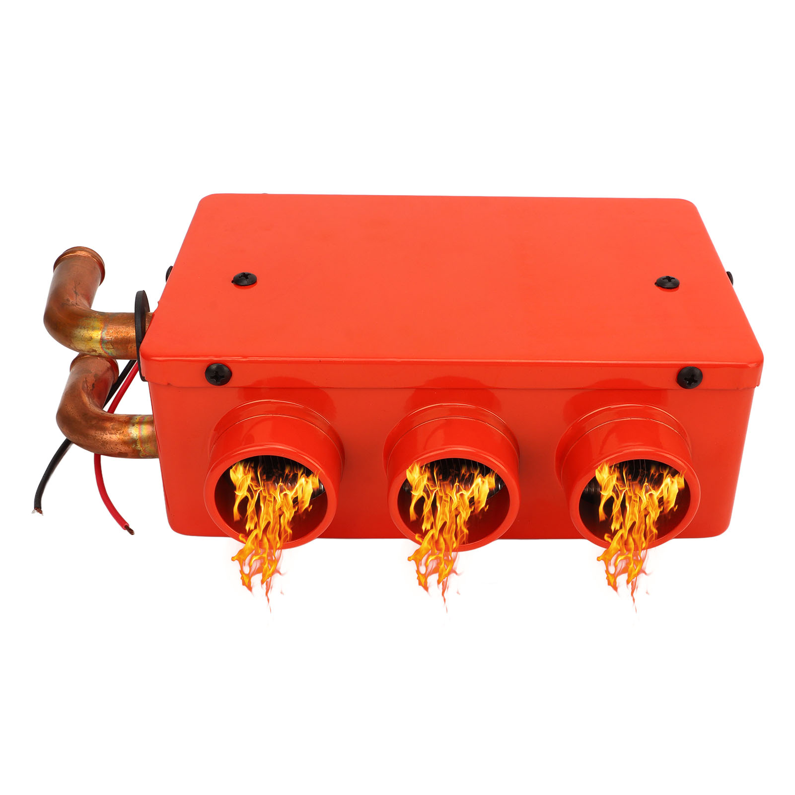 Auto-entfroster, Auto-heizung, Dreiloch-fußraumheizung, Kleine Heizung (rot) 24 V