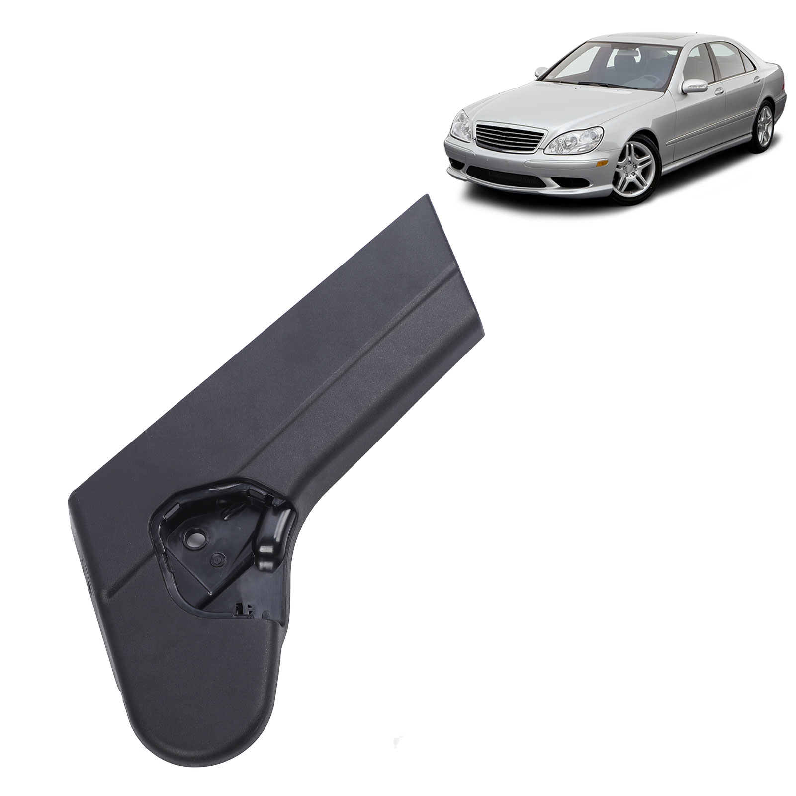 Schwarzer Fahrersitzbezug, Linke Seite, Teilenummer 2209102918. Passend Für Mercedes-benz S-klasse W220, S500 Und S430 Modelle Von 2000 Bis 2002.