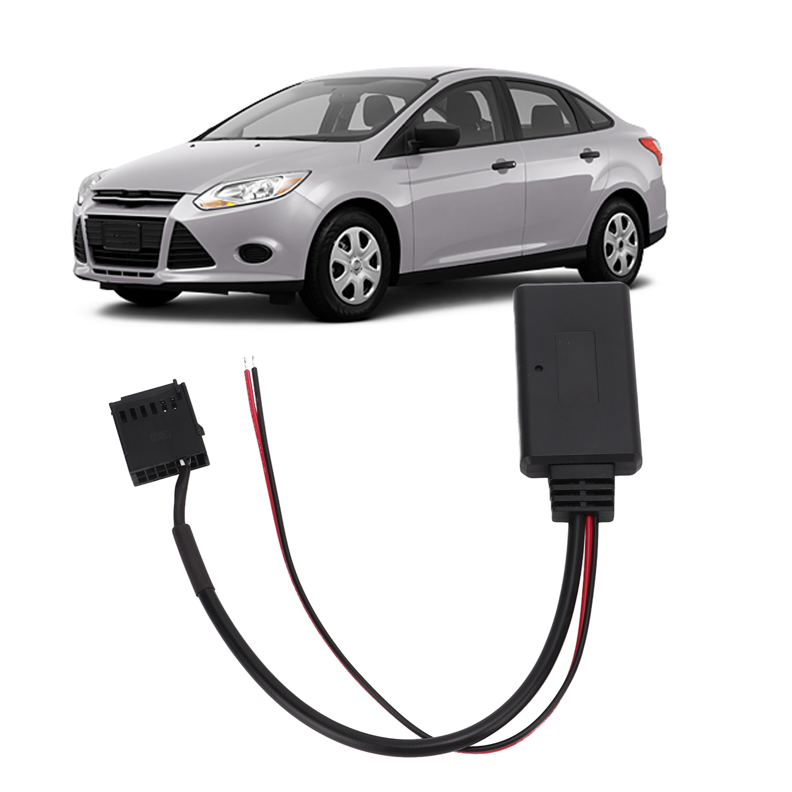 Kabelloser Bluetooth-audioadapter Mit Aux-kabel Für Ford 6000cd (12-polig) Für Focus Ab Baujahr 2004