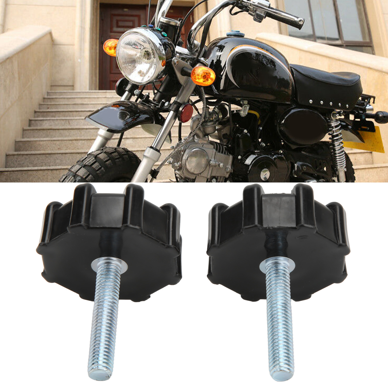 Zwei Lenkerbefestigungsschrauben, Kompatibel Mit Honda Mini Dax Z50, 50, 70, Ct70, St50 Und St70 Motorrädern.