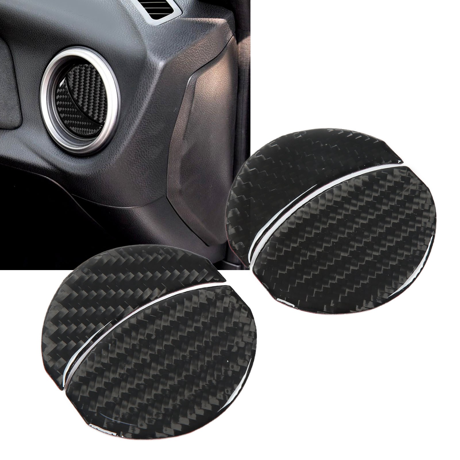 Lufteinlassblenden Aus Kohlefaser Für Fahrzeugmodifikationen, Passend Für Subaru Brz, Scion Fr-s Und Toyota 86 (4-teiliges Set), 3k-köperbindung.