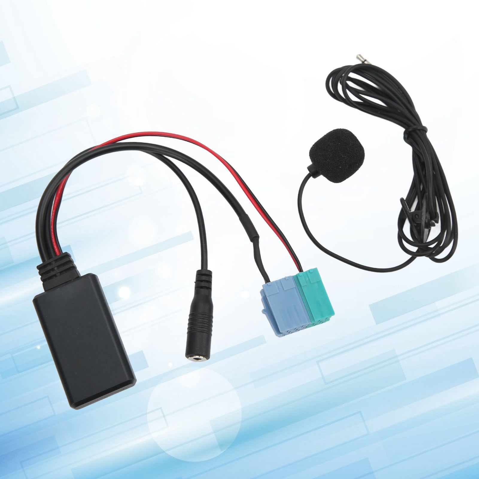 Bluetooth-aux-adapterkabel Mit Mikrofon Für Fiat Bravo Visteon Autoradio