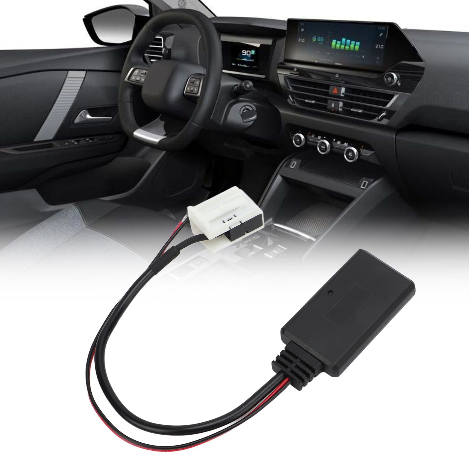 Aux Bluetooth Stereo-adapterkabel Für Rd4 Autoradio Für Citroën C2 C4 C5.