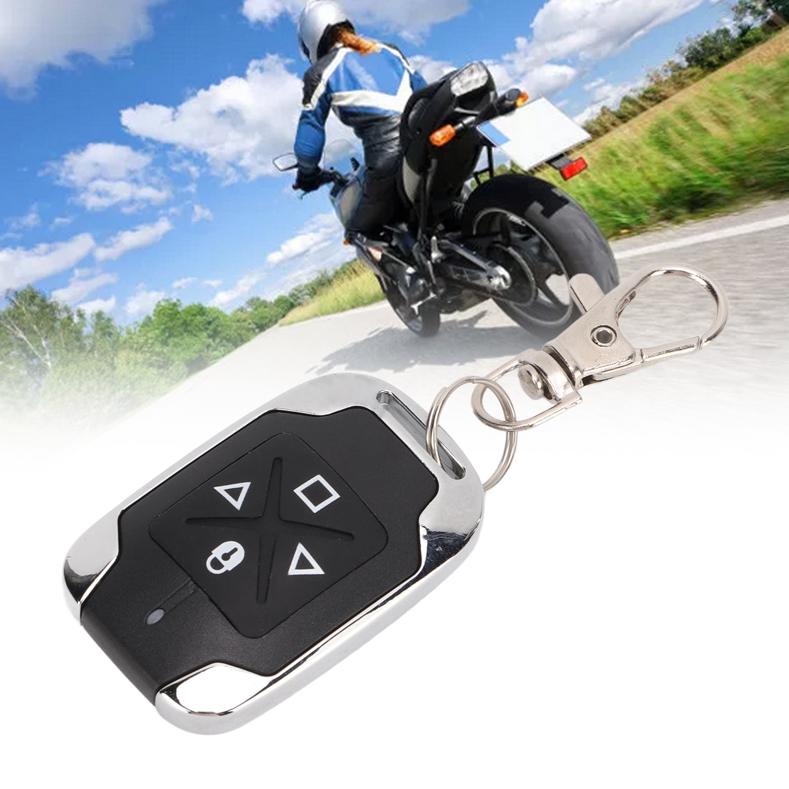 Drahtlose Fernbedienung Für Motorräder, Kompatibel Mit Elektrofahrzeugen/autos/garagentoren/led-leuchten Usw., Lerntaste (eingebaute Batterie Enthalten) (k01)
