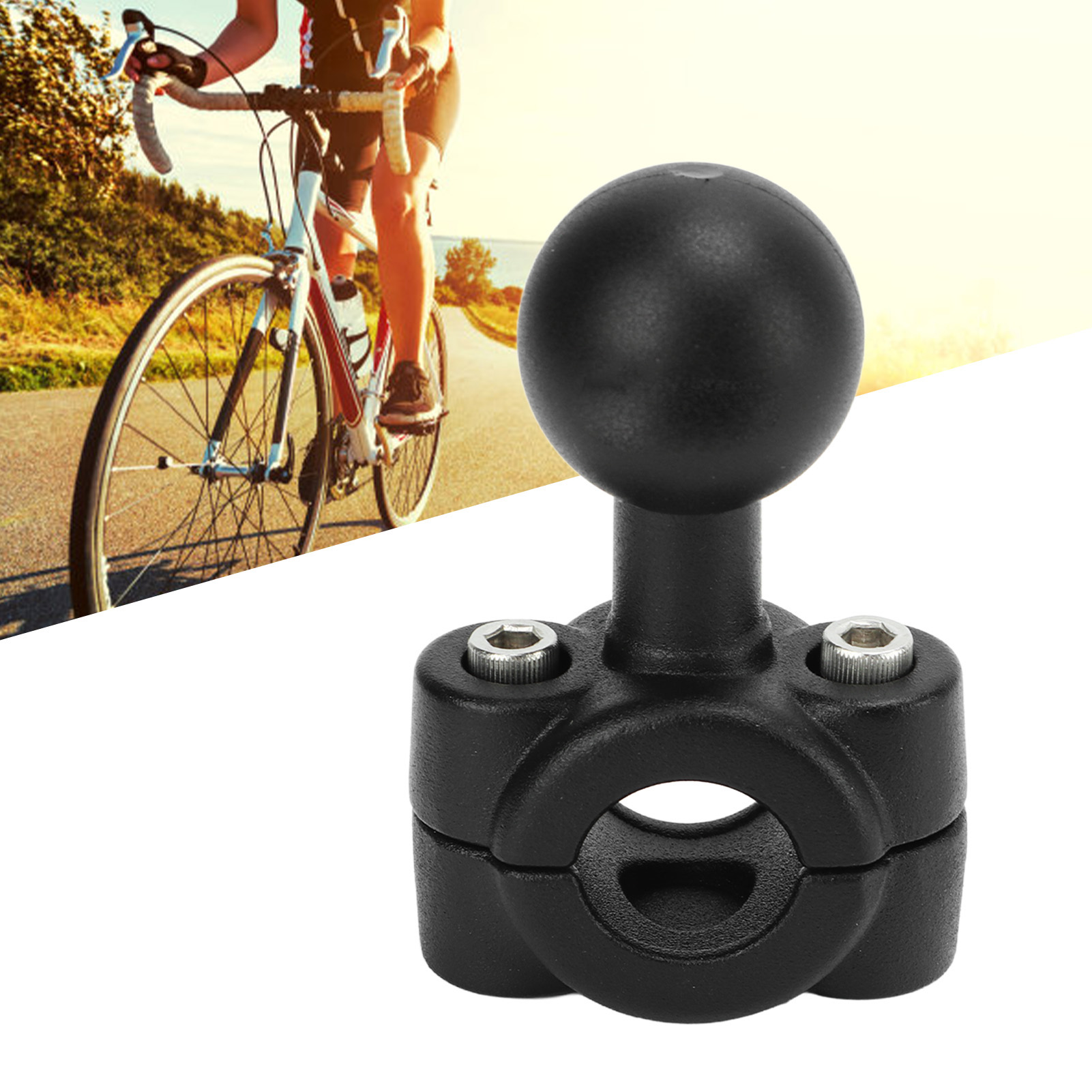 Das 1-zoll-kugelgelenk Mit Schlankem Rohrförmigem Kugelkopf Eignet Sich Für Fahrräder, Motorräder, Roller, Handyhalterungen, Rückspiegel Usw. Mit Durchmessern Von 9 Bis 15 Mm.