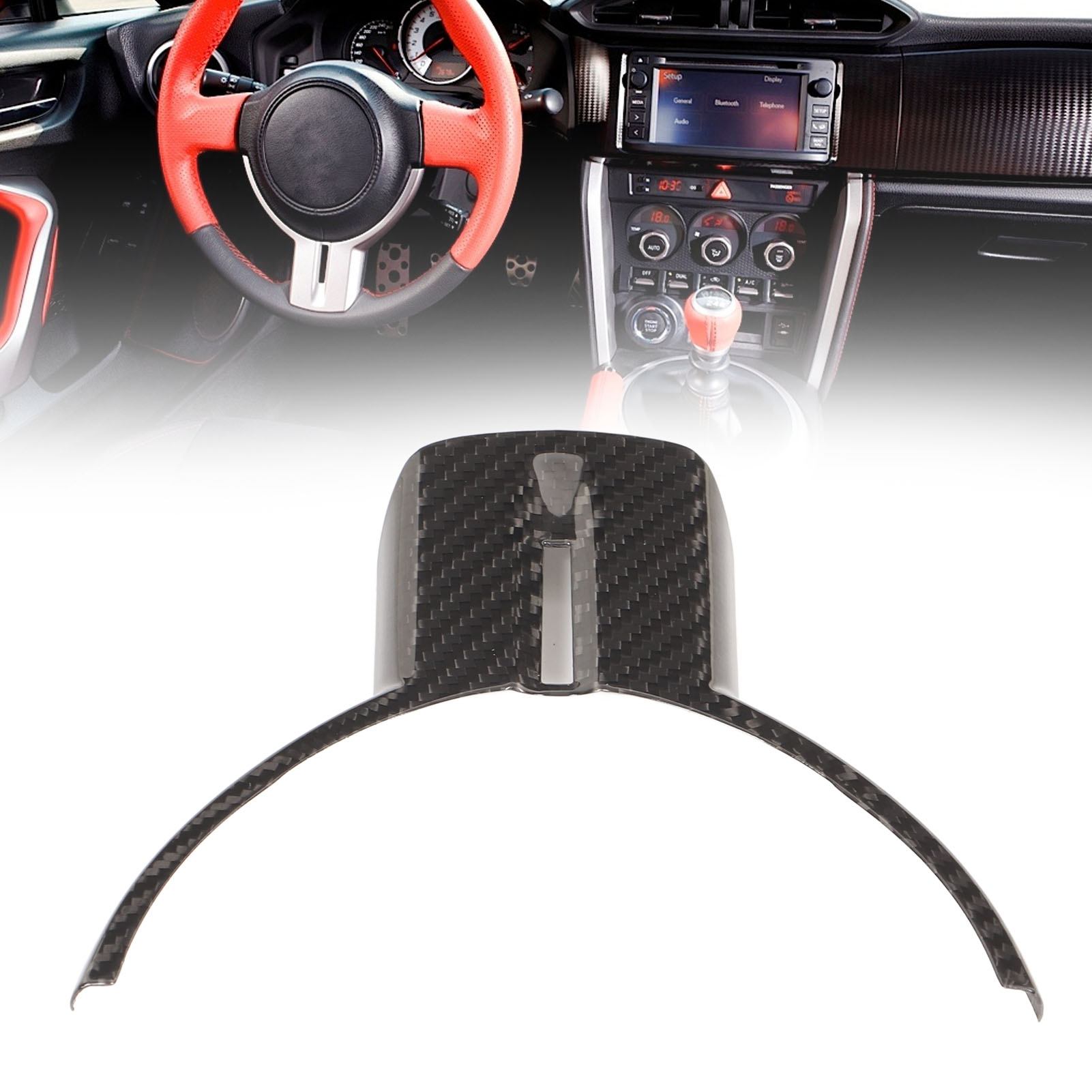Originale Carbonfaser-lenkradverkleidung Für Toyota 86 (zn6/zc6) 2012-2016