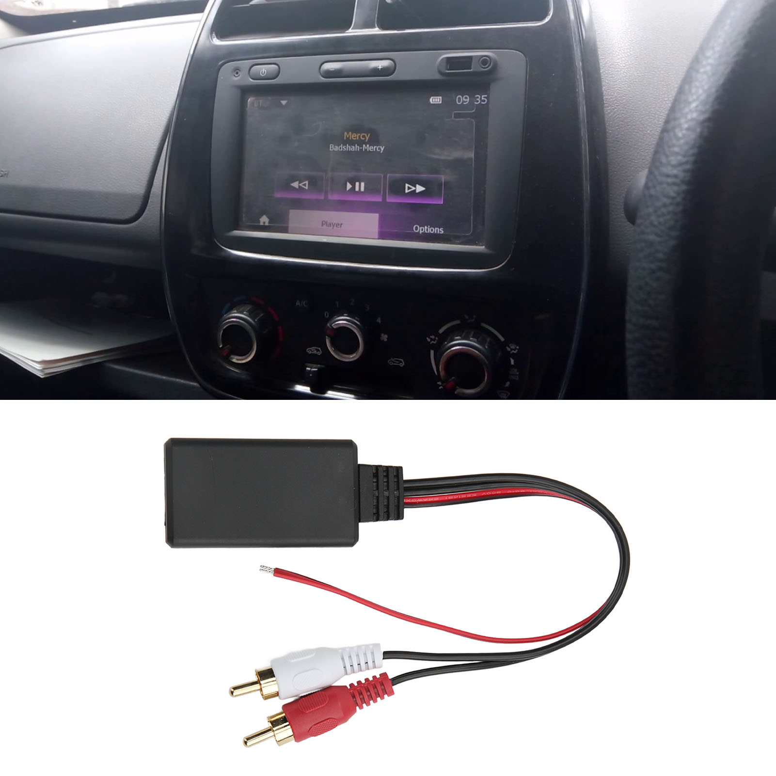 Kabelloser Bluetooth-audioadapter Mit 2 Rca-anschlüssen Für General Motors Autoradios, Kompatibel Mit Alpine Und Pioneer.