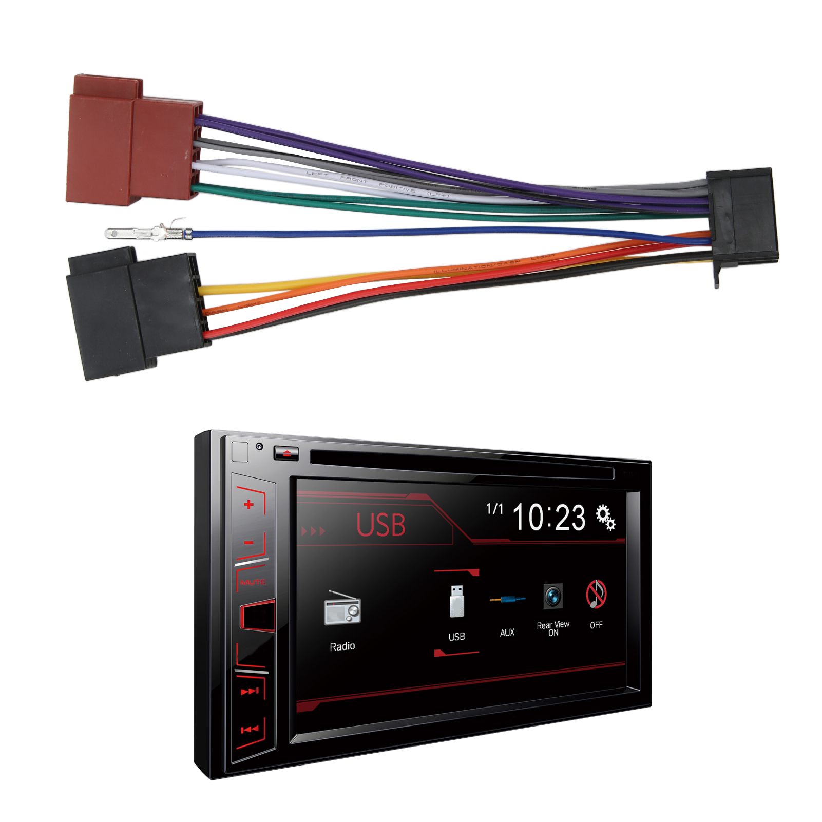 Kabelbaumstecker Für Pioneer 16-poliges Autoradio (rp-x6)