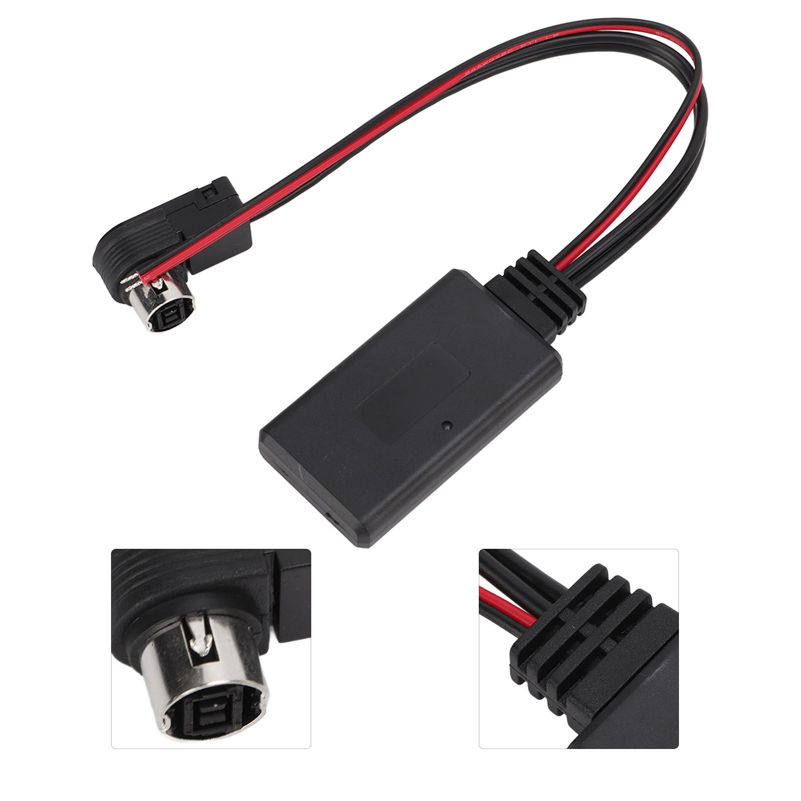 Bluetooth 5.0 Audio-aux-eingangskabeladapter Mit Ai-net-anschluss Für Jvc Alpine Ks-u58 Pd100 U57 U29 Autoradios