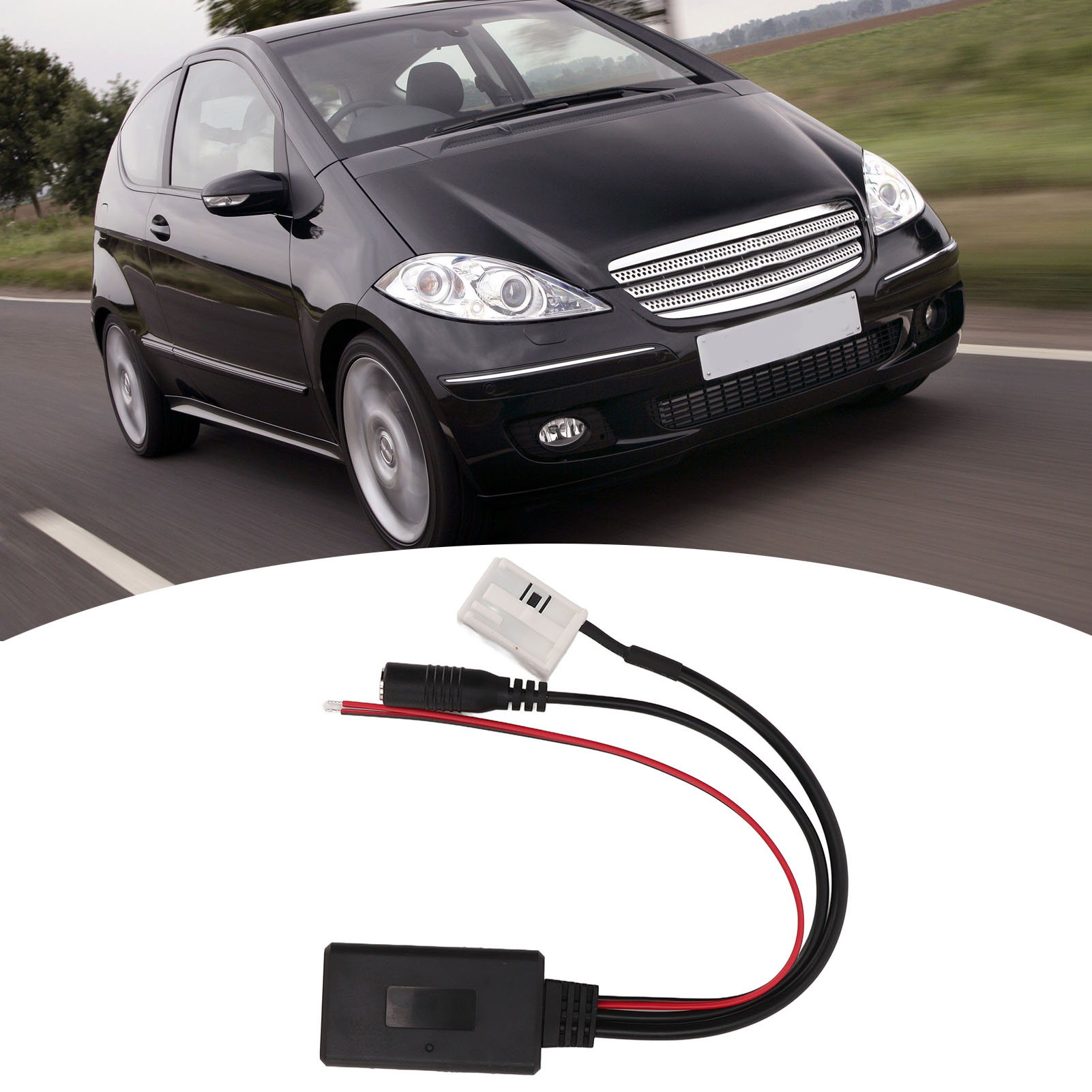 Aux-audio-bluetooth-freisprechkabeladapter Für Automikrofon Für Mercedes-benz W169 W221 W251 W245