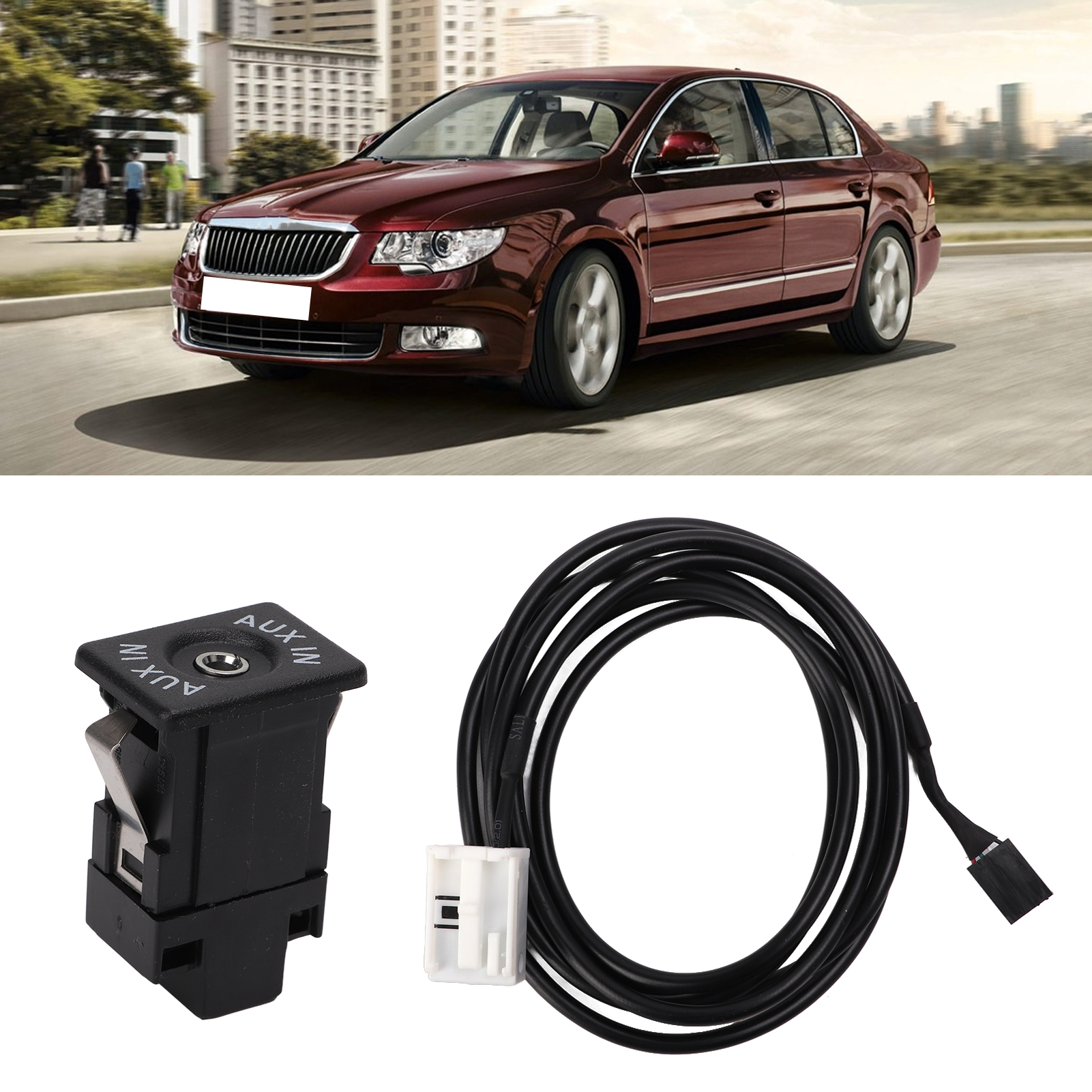 Aux-audio-adapter Für Vw Polo 2004+